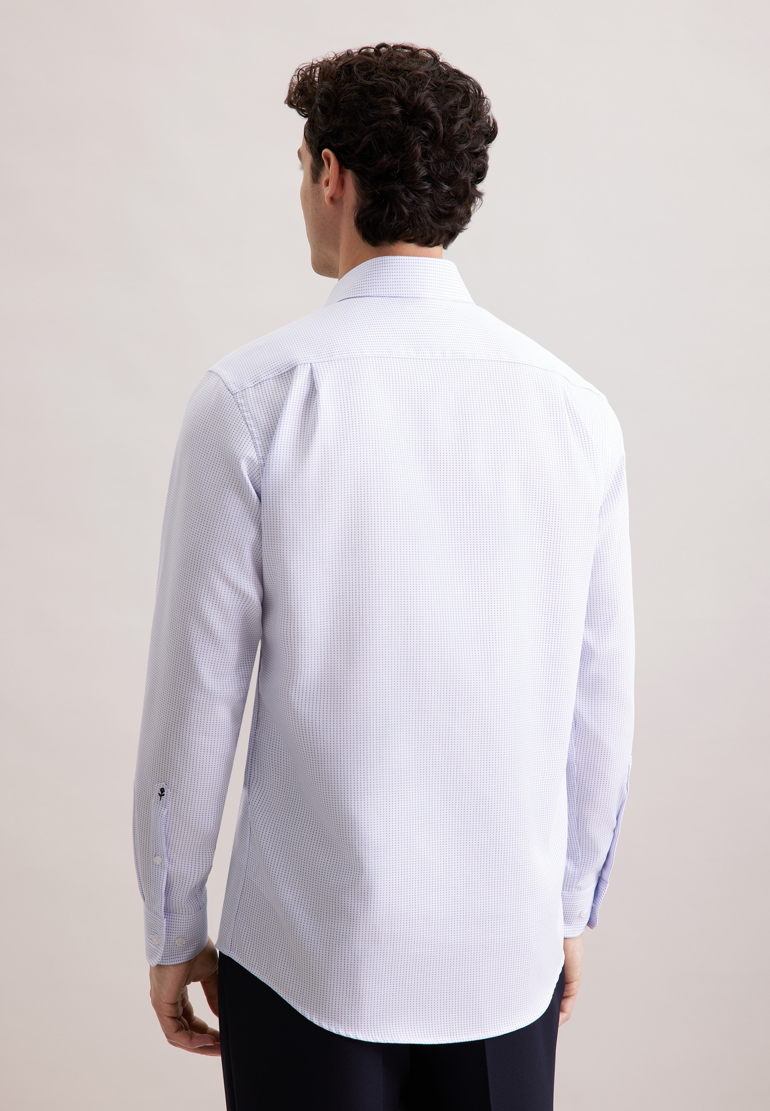 seidensticker Businesshemd »Regular« Regular 1/1 Kentkragen Struktur