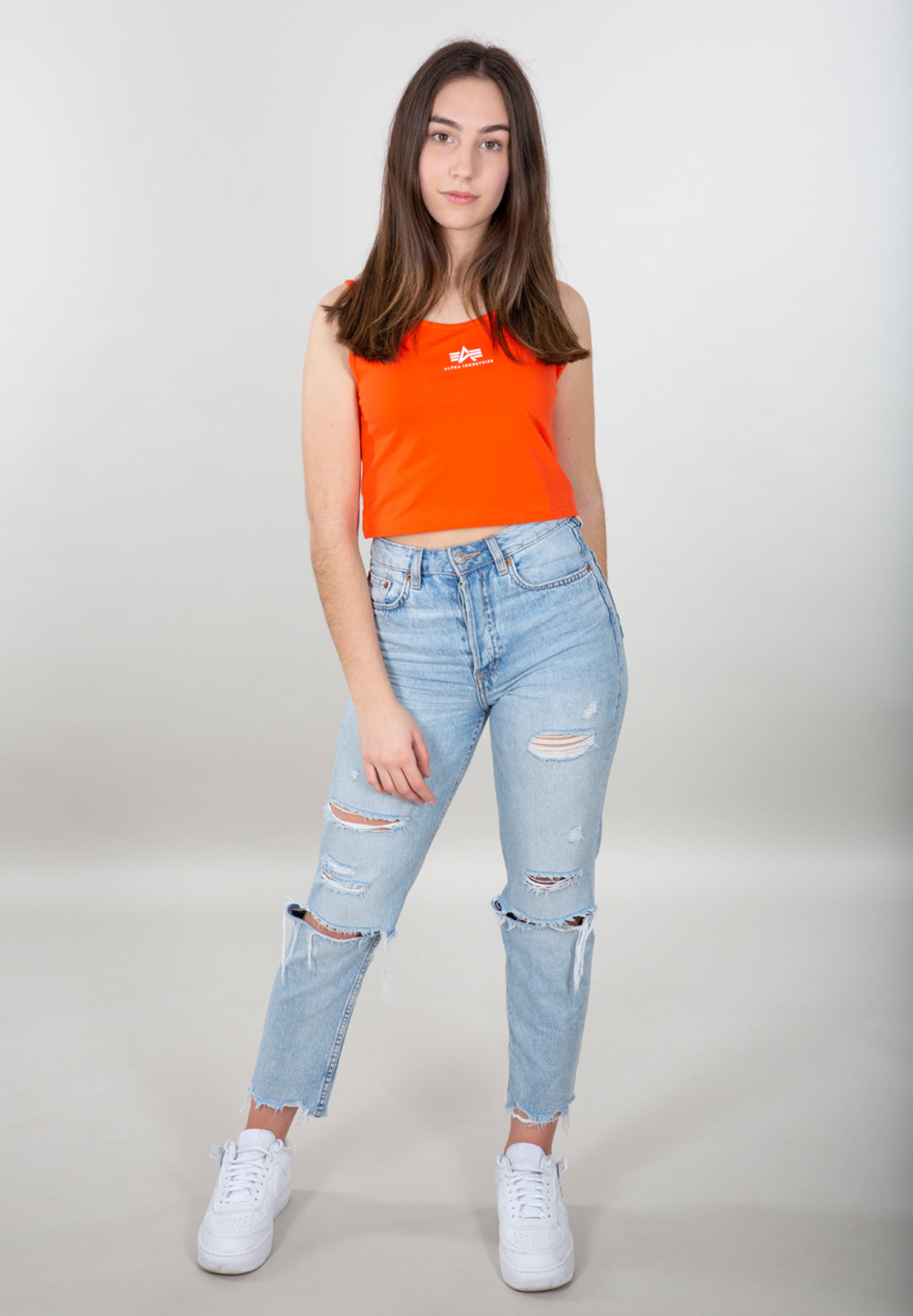 Alpha Industries Muskelshirt »Basic Crop-Tank SL Women Tank«