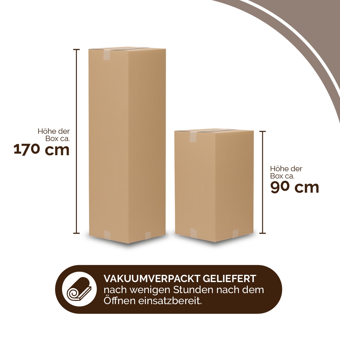 DI QUATTRO Matelas mousse confort »Airy Form 19« 19 cm hoch Raumgewicht: 28 kg/m³ 1 cuis tlg. Matratze mit atmungsaktivem Kern, 90x200 cm und weitere Grössen
