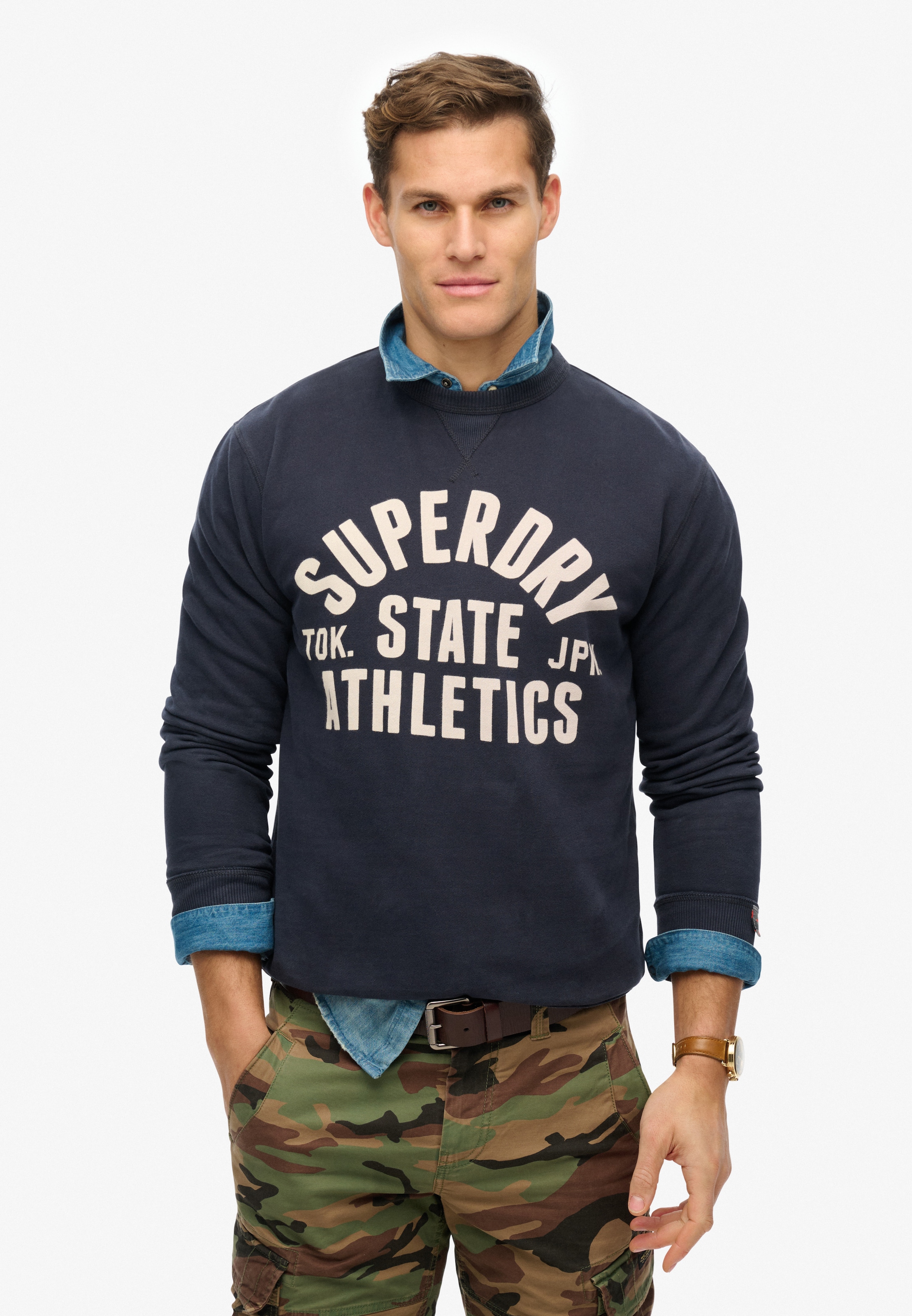 Superdry Sweatshirt »ATHLETIC ESS CREW«