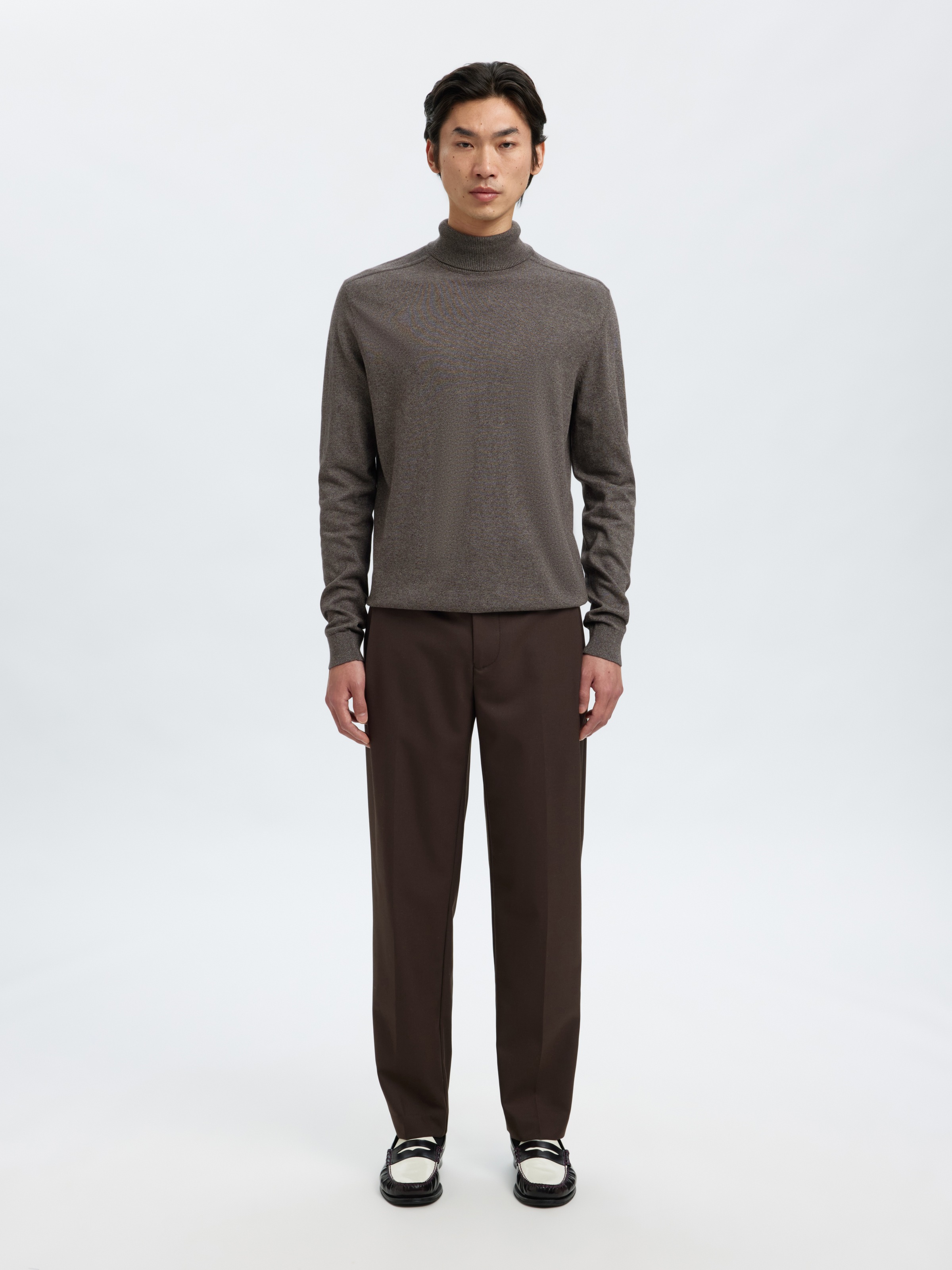 SELECTED HOMME Rollkragenpullover »SLHBERG ROLL NECK NOOS«