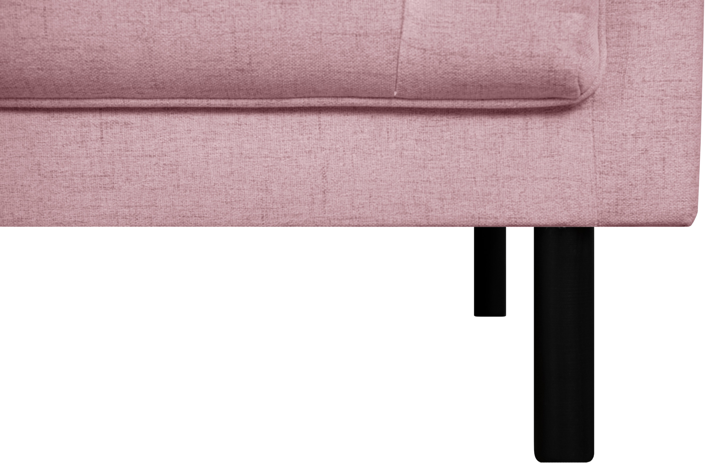 INOSIGN Ecksofa »AGNIA L-Form  B/T/H: 244/244/71 cm«, incl. Zierkissen, gleichschenklig, auch in Cord