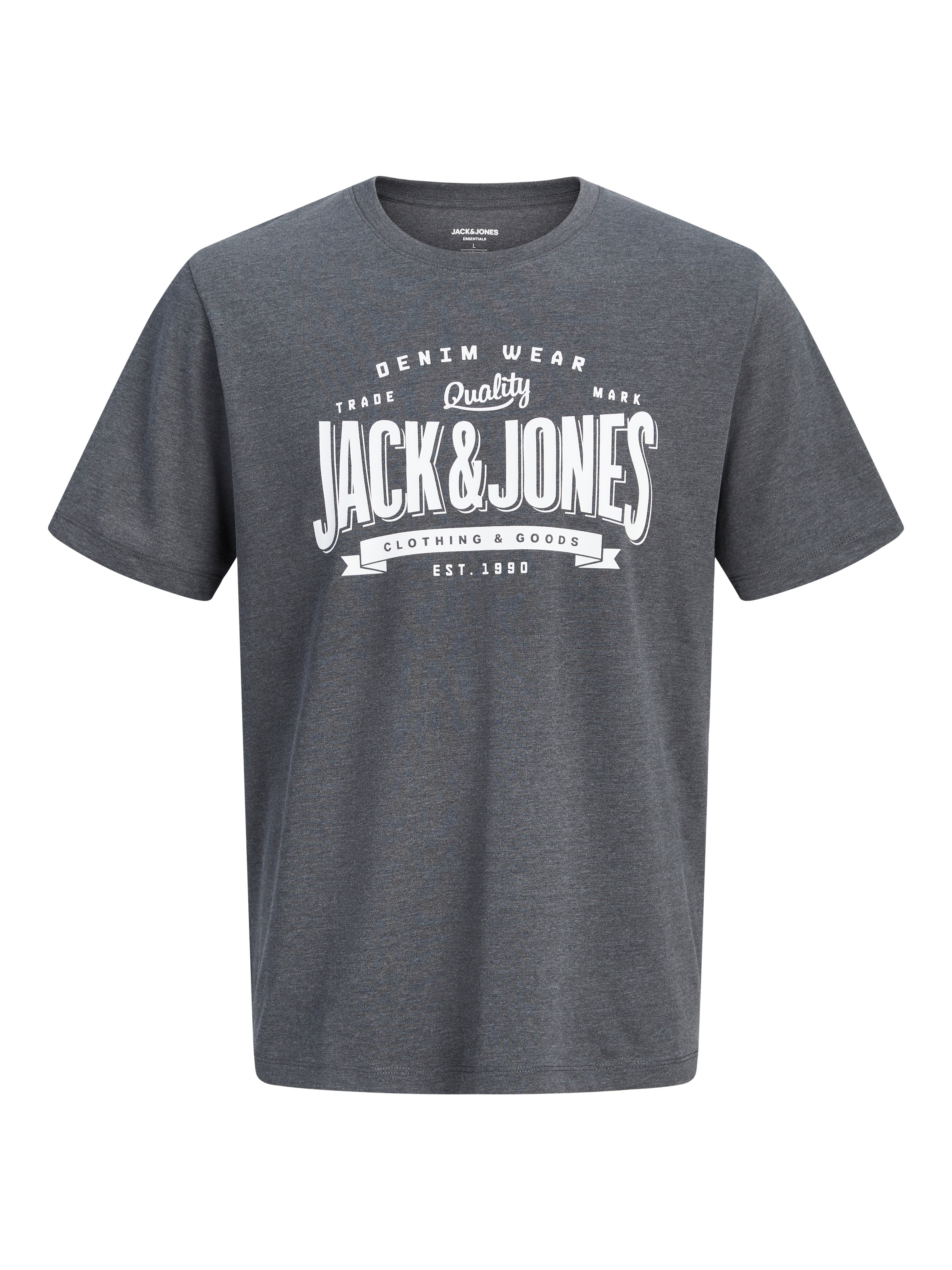 Jack & Jones »JJELOGO TEE SS O-NECK 2 COL AW26 SN« Baumwolle, regular fit