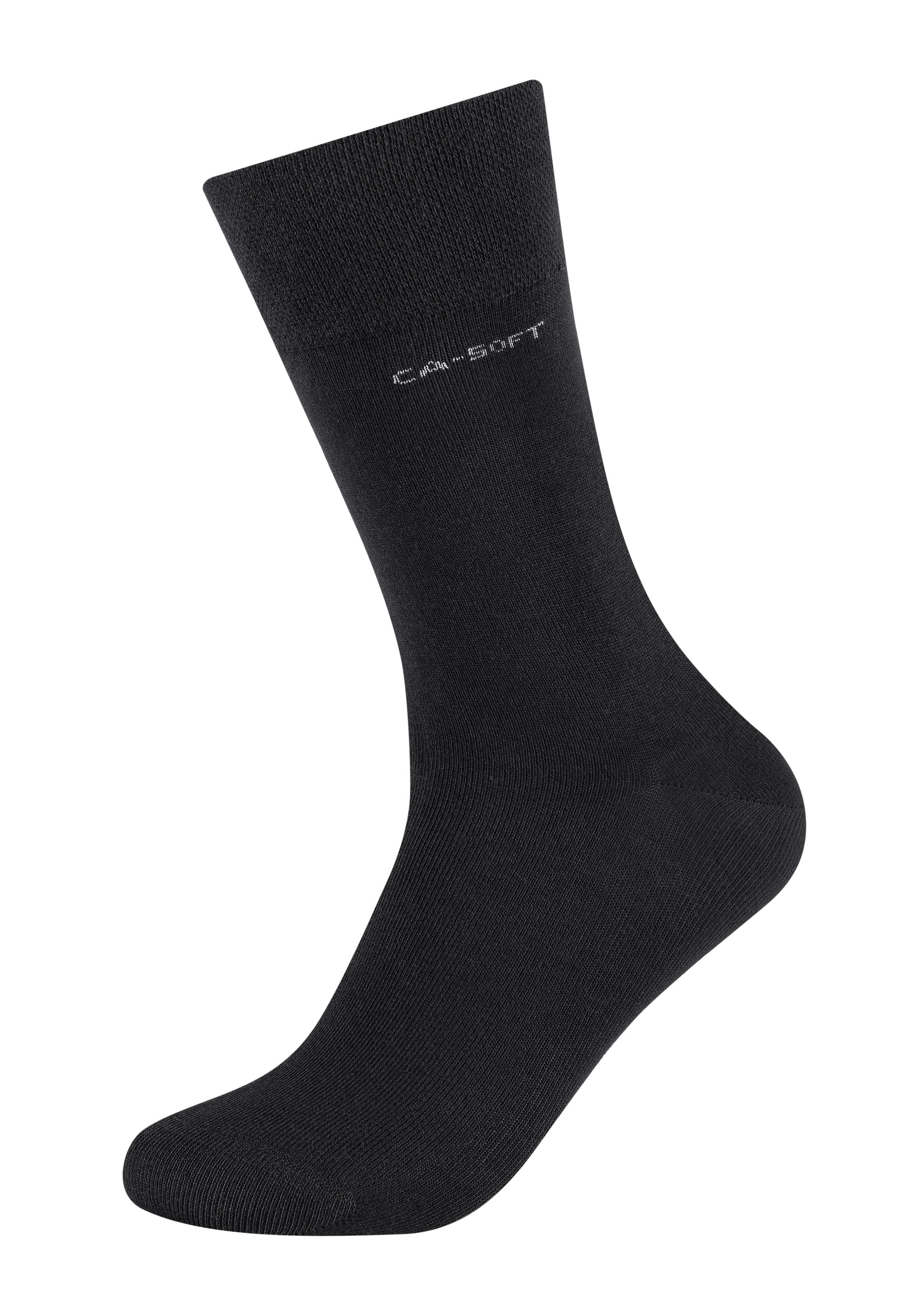 Camano Chaussettes »ca-soft« 4 Paar,  mit verstärktem Fersen- und Zehenbereich