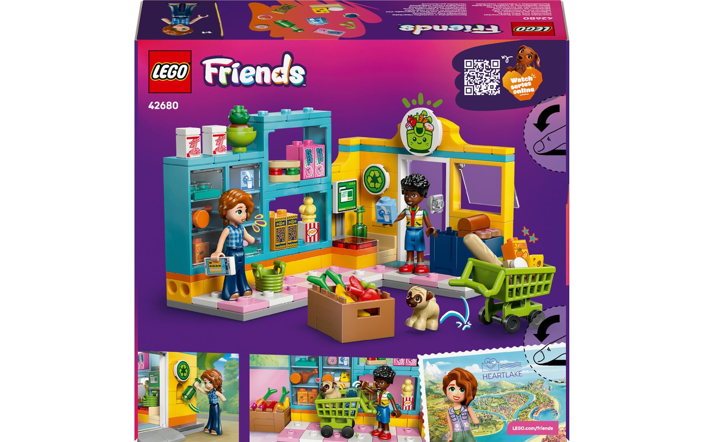   Konstruktionsspielsteine »Friends Heartlake City Mini-Markt 42680« Kategorie: Alltägliches