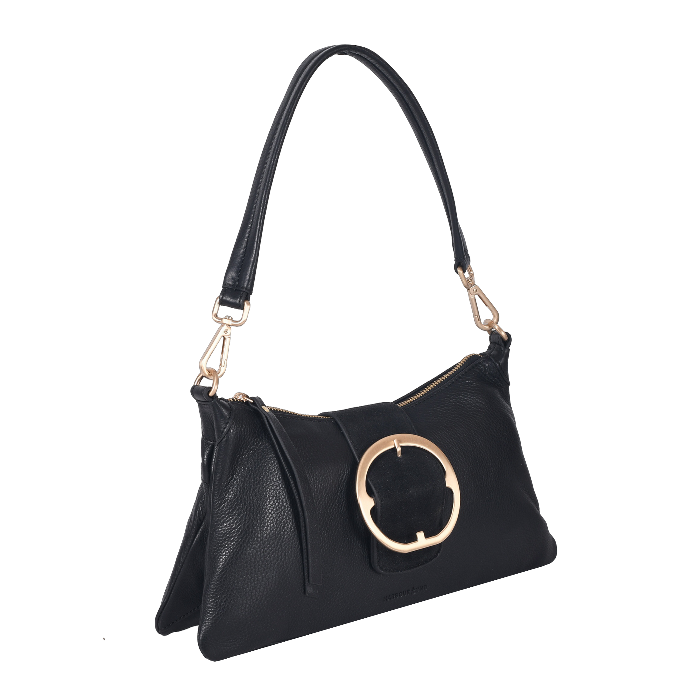 HARBOUR 2nd Schultertasche »Ilaria« Handtasche, Abendtasche mit Reissverschlussfach auf der Rückseite