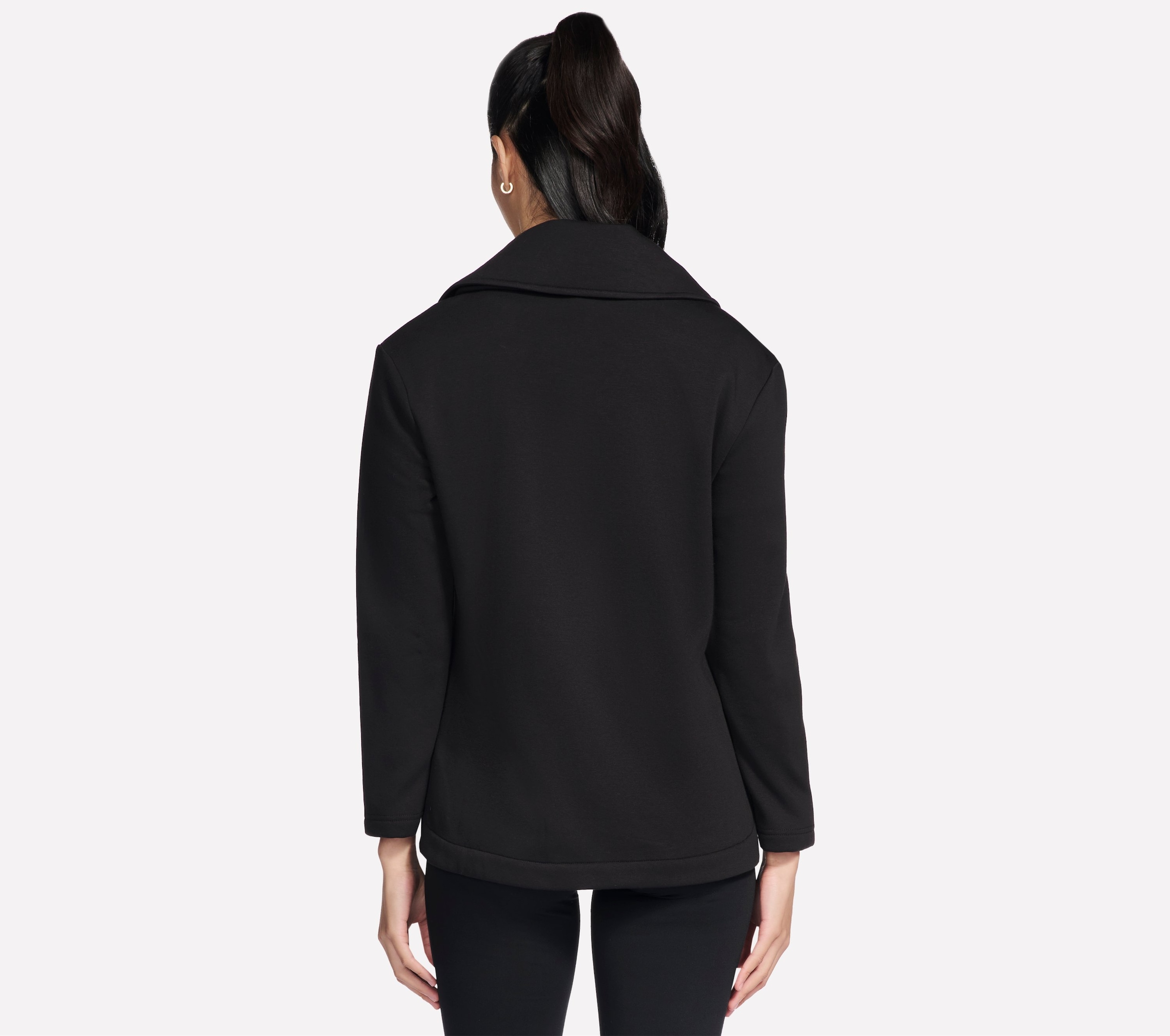 Skechers Veste d'entraînement »GOSNUGGLE TUNIC FZ JACKET« design à manches longues, avec grand col rabattable