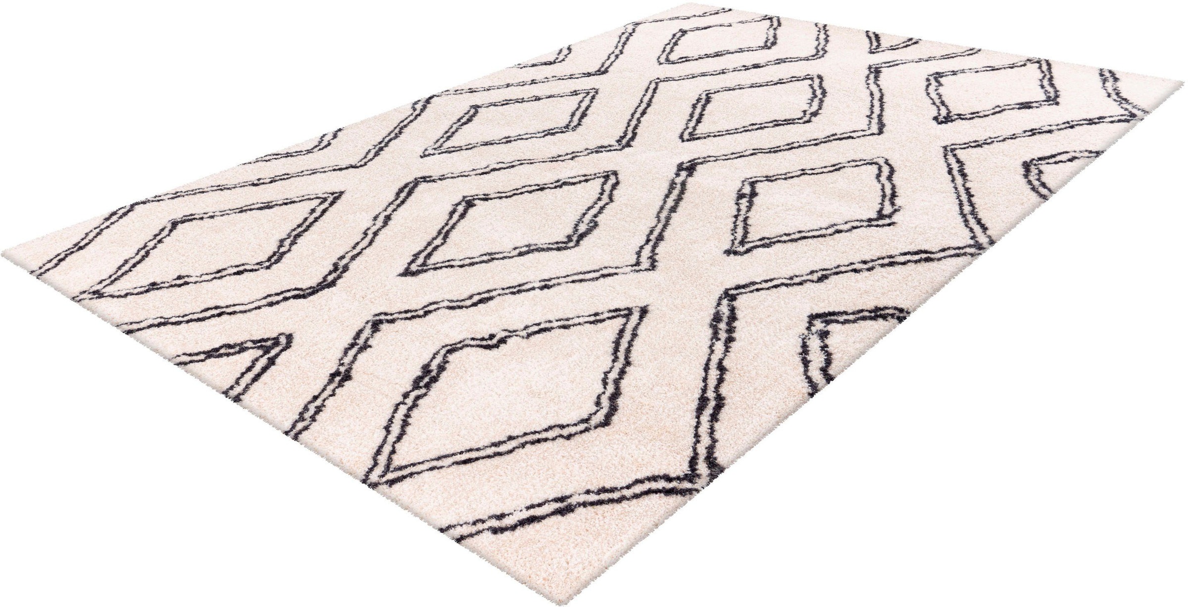 Image of calo-deluxe Hochflor-Teppich »Elvar-2000«, rechteckig, 27 mm Höhe, besonders weich durch Microfaser, Wohnzimmer bei Ackermann Versand Schweiz