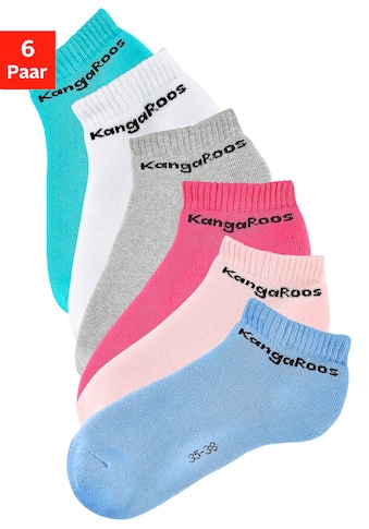 Sneakersocken, (Set, 6 Paar)