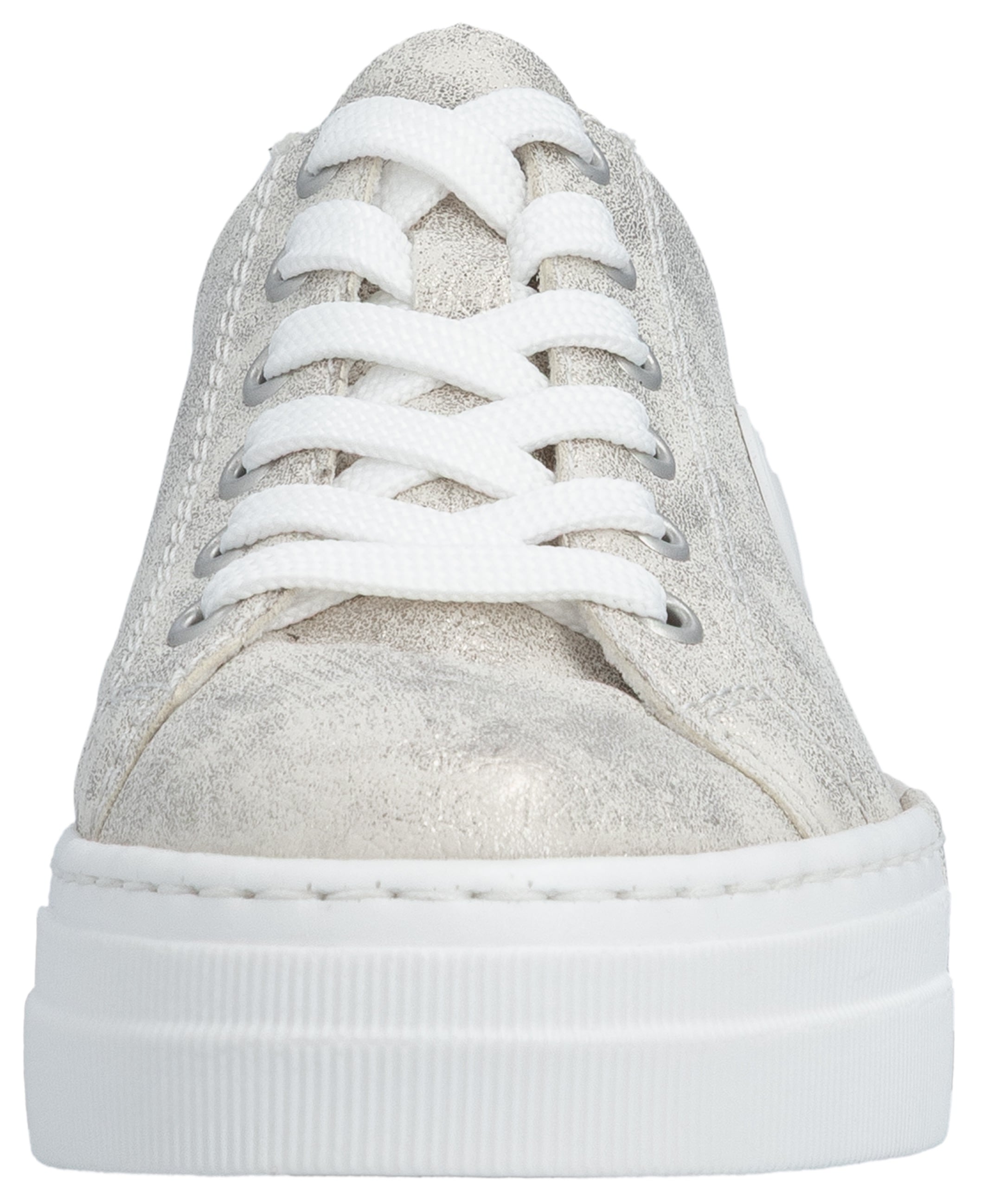 Rieker Sneakers  , Freizeitschuh, Halbschuh, Schnürschuh mit Plateausohle