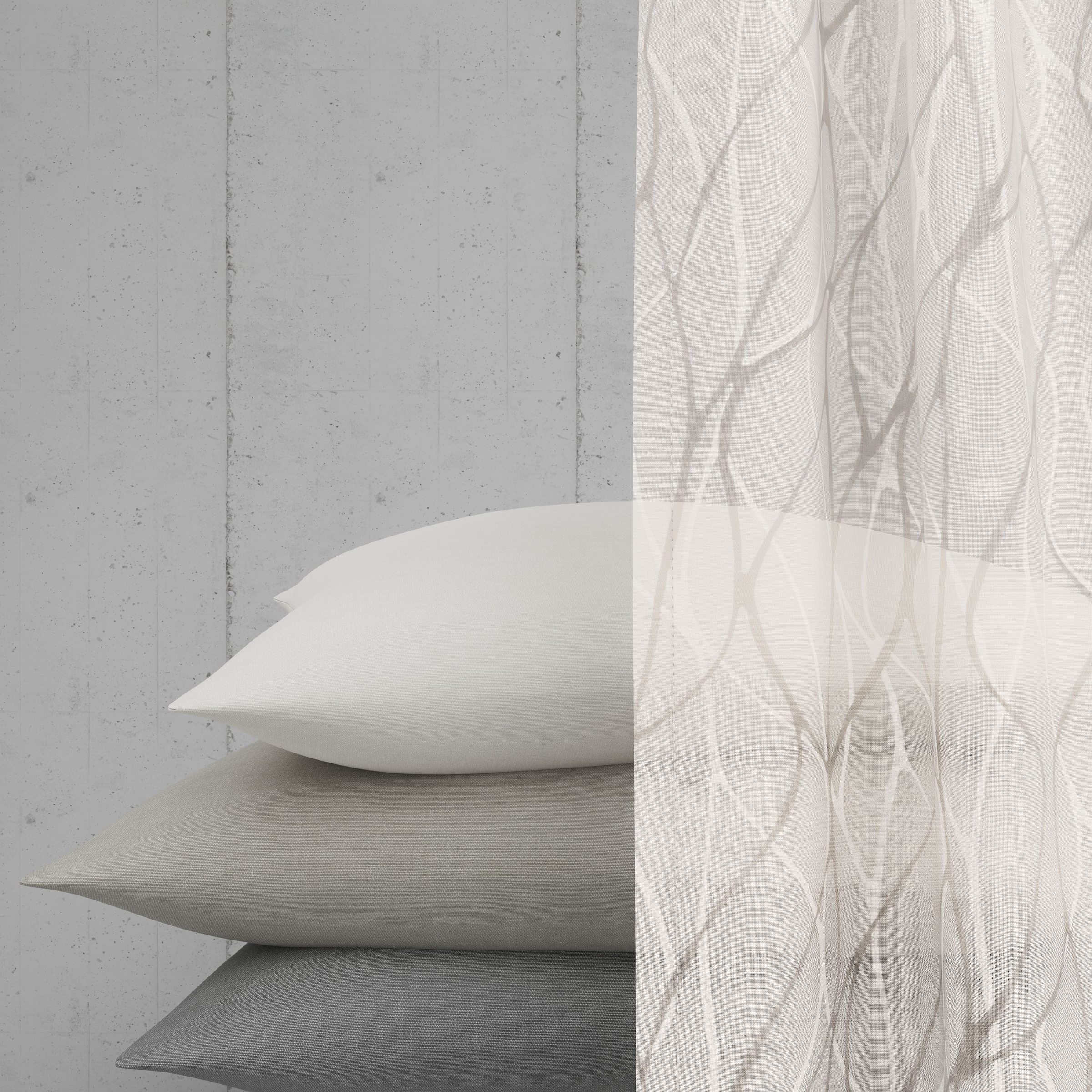 Neutex for you! Rideau »LISKA« Bande multifonctionnelle 1 cuis tlg. Imprimé moderne style scandinave