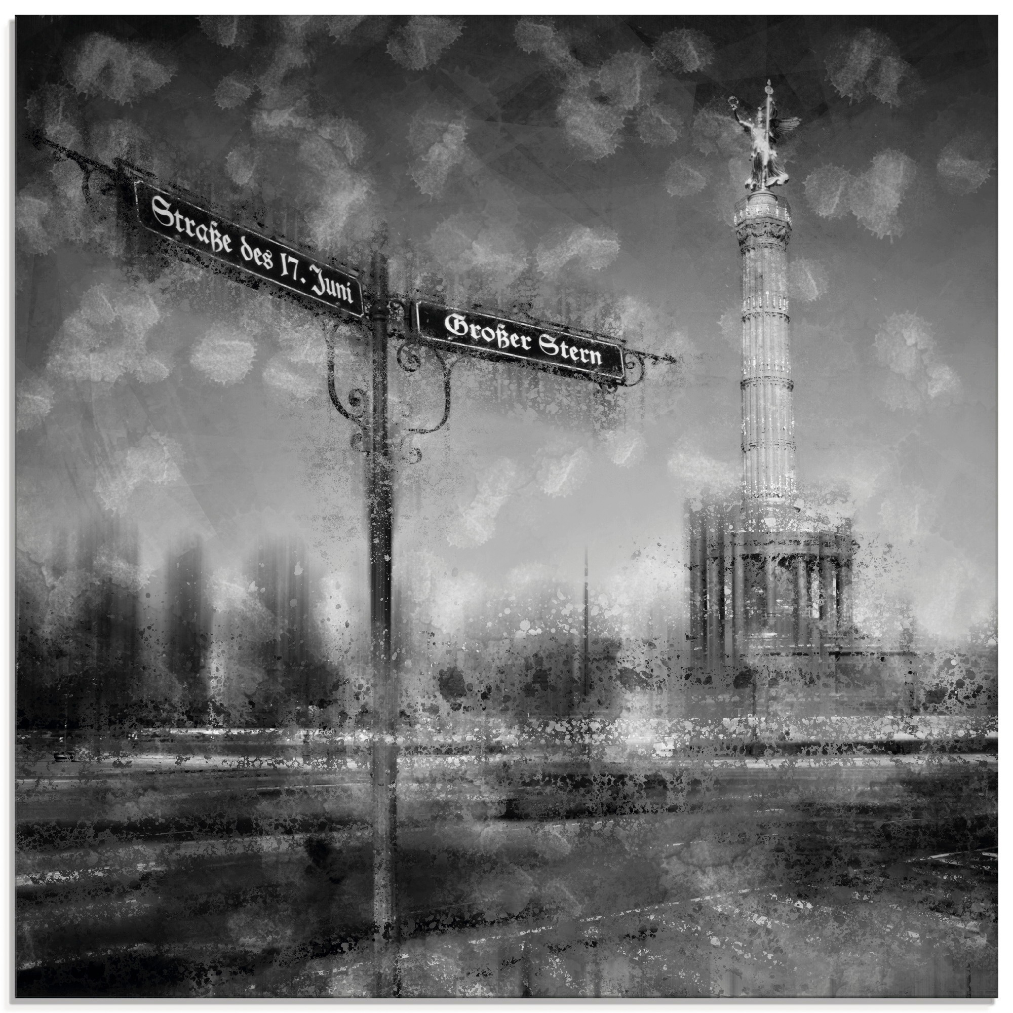 Image of Artland Glasbild »Berlin Siegessäule I«, Gebäude, (1 St.) bei Ackermann Versand Schweiz