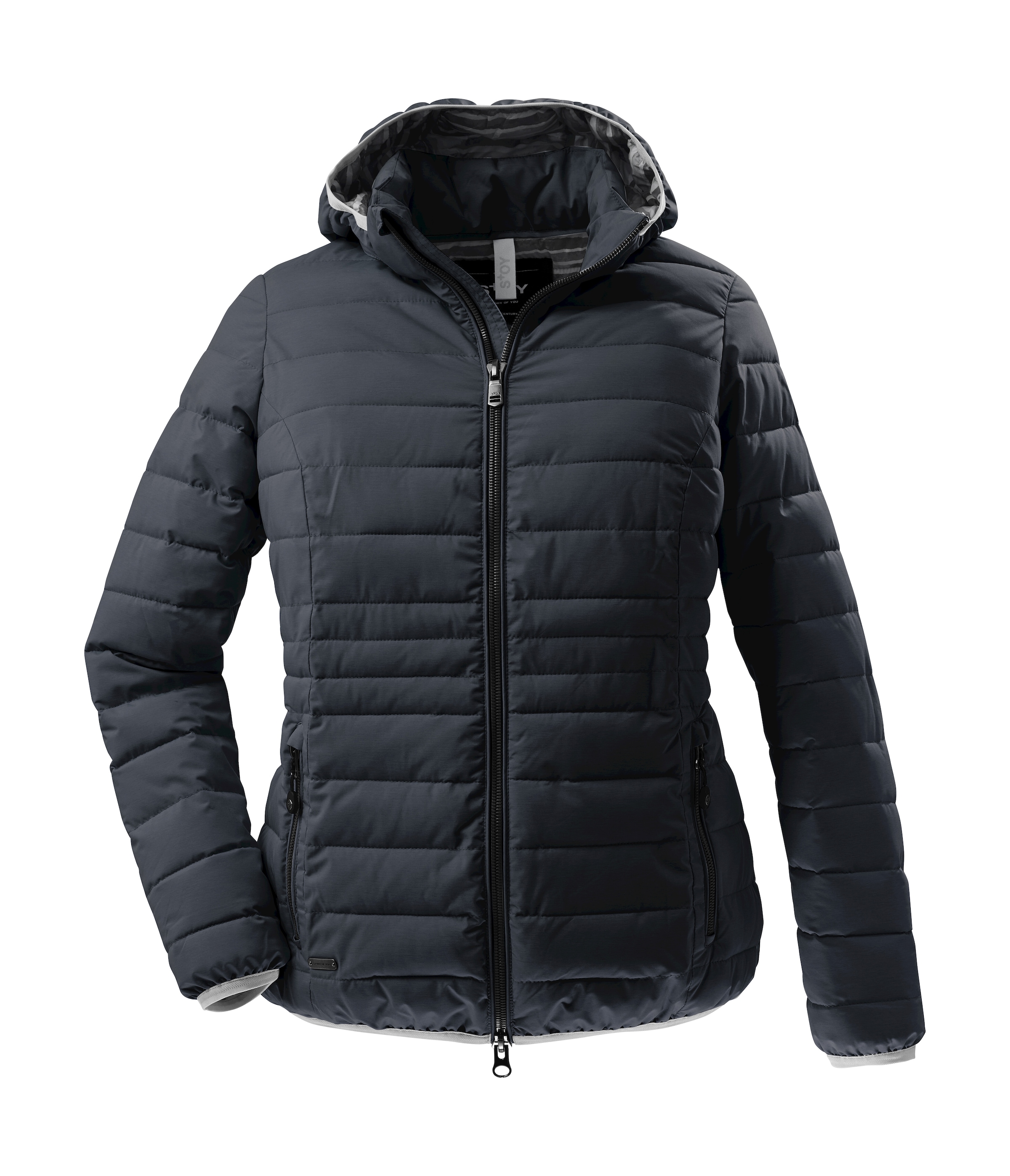 STOY Steppjacke »STS 17 WMN QLTD JCKT«, atmungsaktive Steppjacke mit abnehm. Kapuze in grossen Grössen