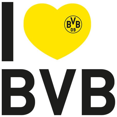 Image of Wall-Art Wandtattoo »Fussball I love BVB«, (1 St.) bei Ackermann Versand Schweiz