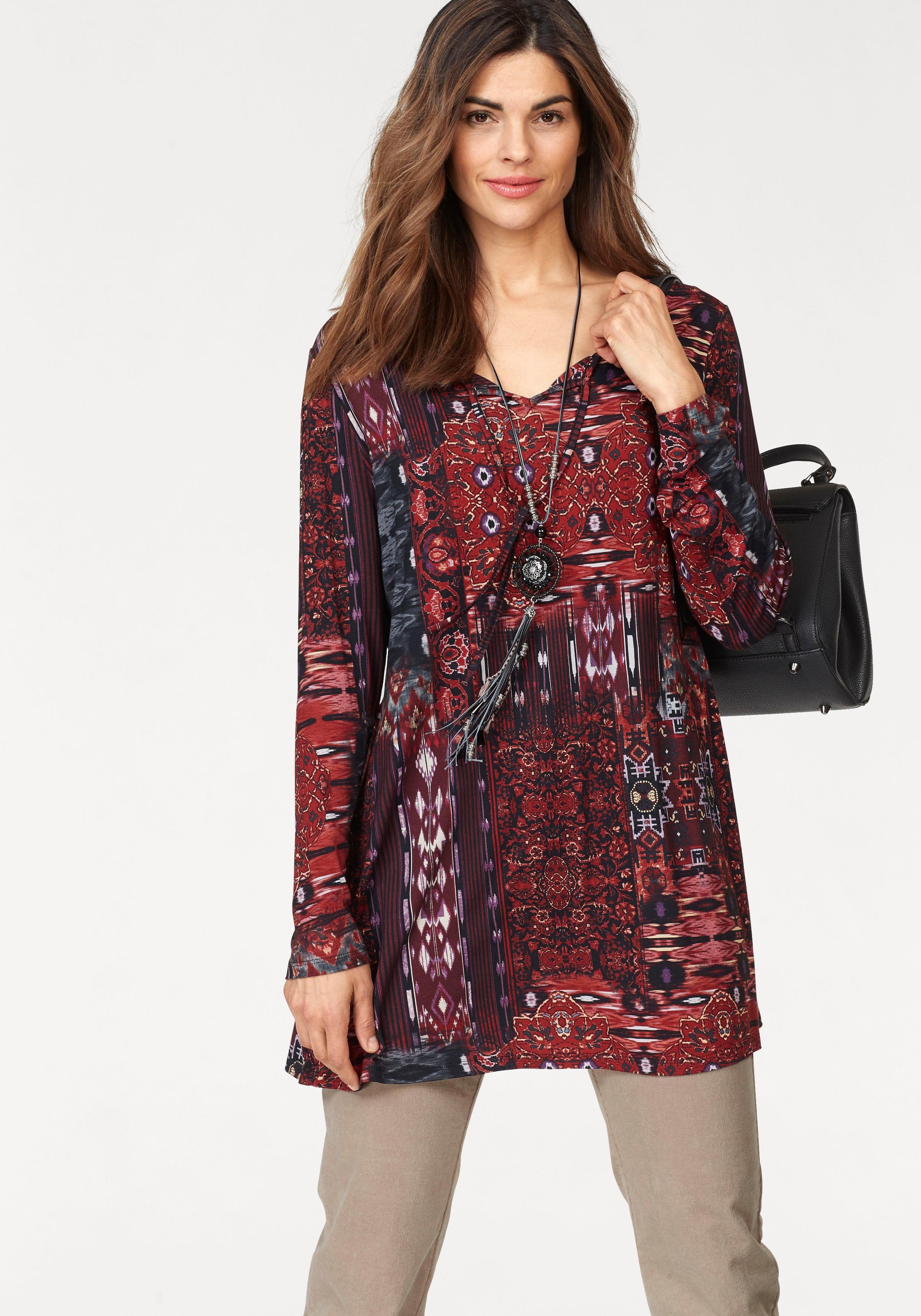 Image of Boysen's Tunikashirt, mit Allover Print bei Ackermann Versand Schweiz