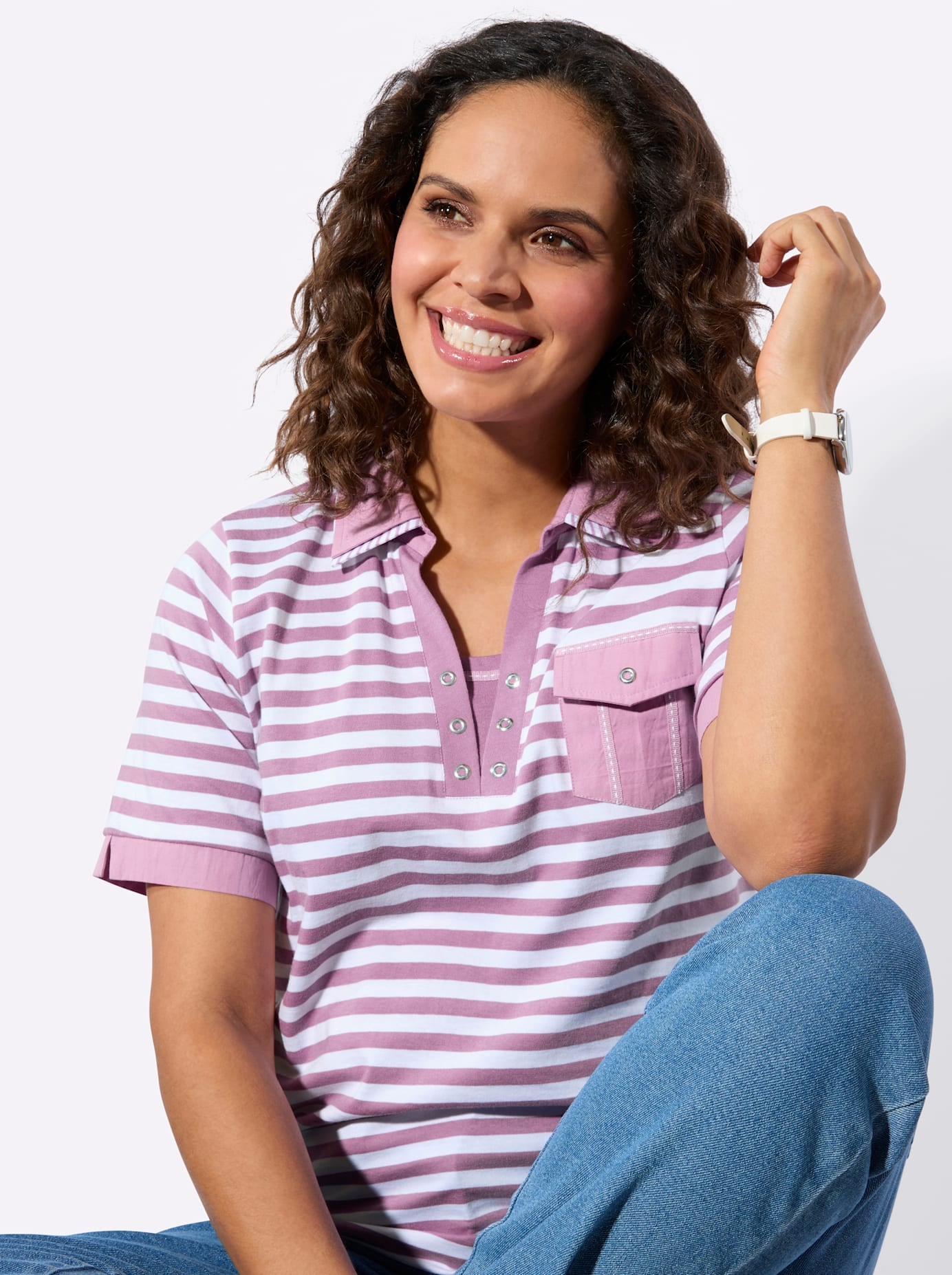 Casual Looks Poloshirt »Poloshirt« 1 tlg.