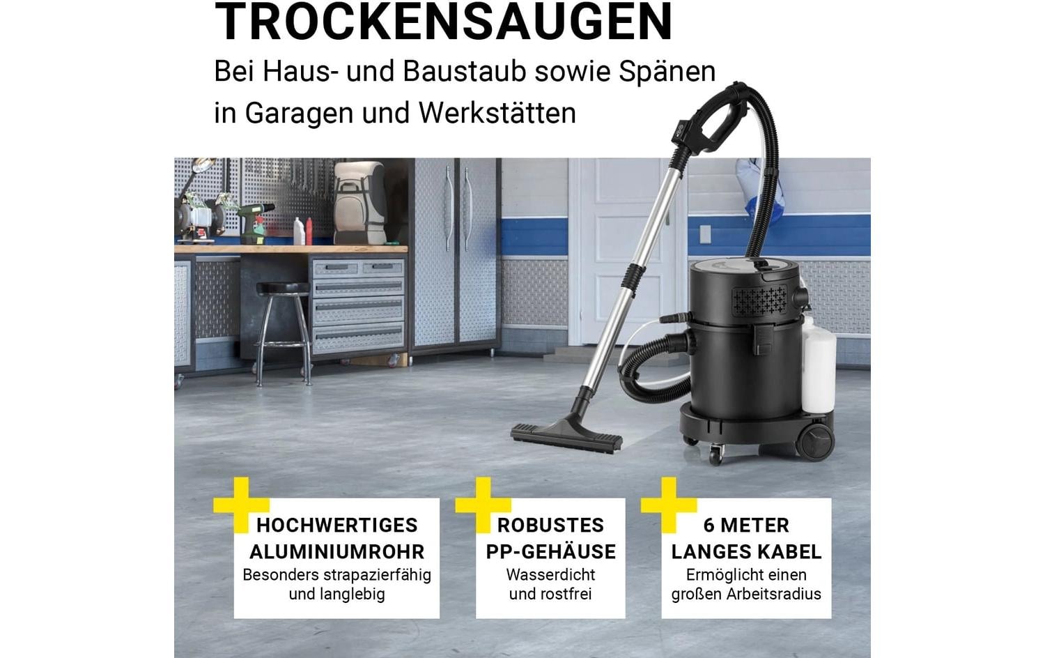   Aspirateur eau et poussière »N8Werk 30165 1200 W«