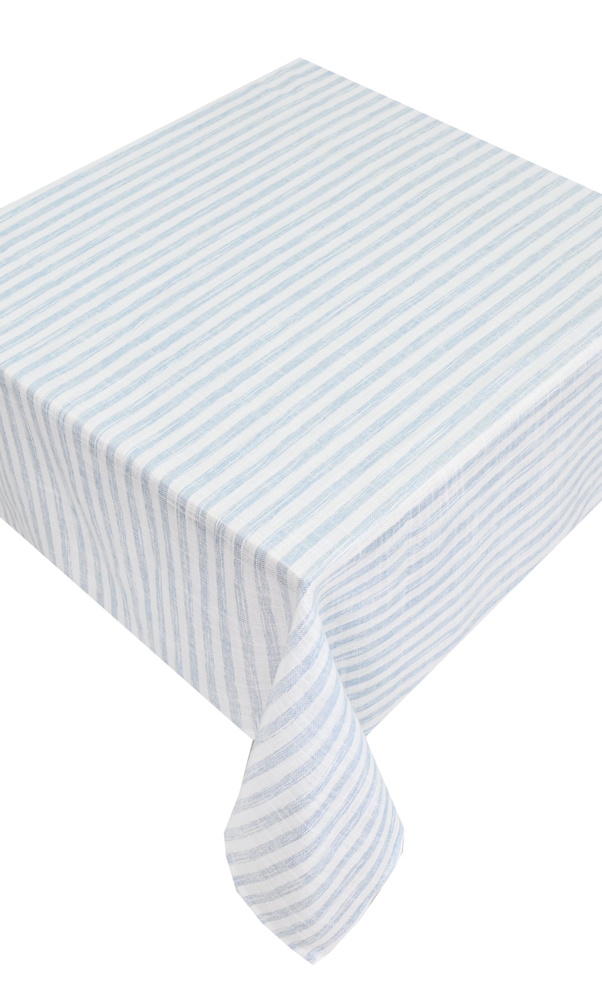 OTTO home Tischdecke "Marric" halbtransparente Tischdecke, Leinenoptik mit Streifen