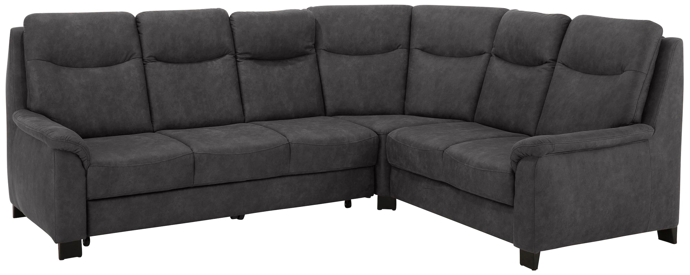 Home affaire Ecksofa »Boccaccio L-Form«, mit Federkern, incl. Kopfteilverstellung, wahlweise Bettfunktion