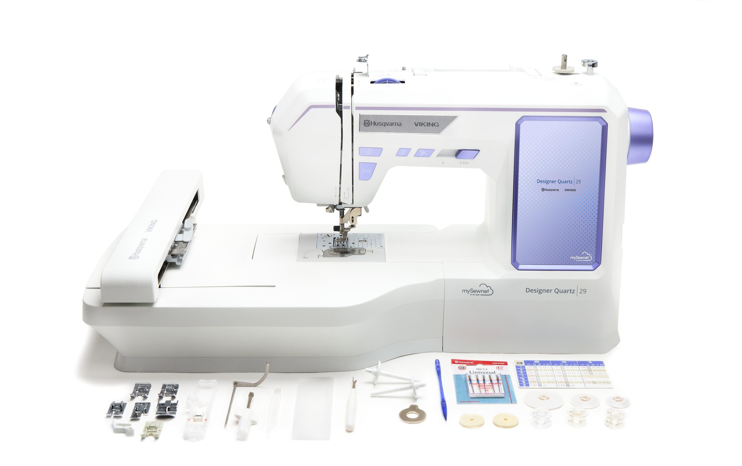 Husqvarna Machine à coudre »Designer Quartz 29«