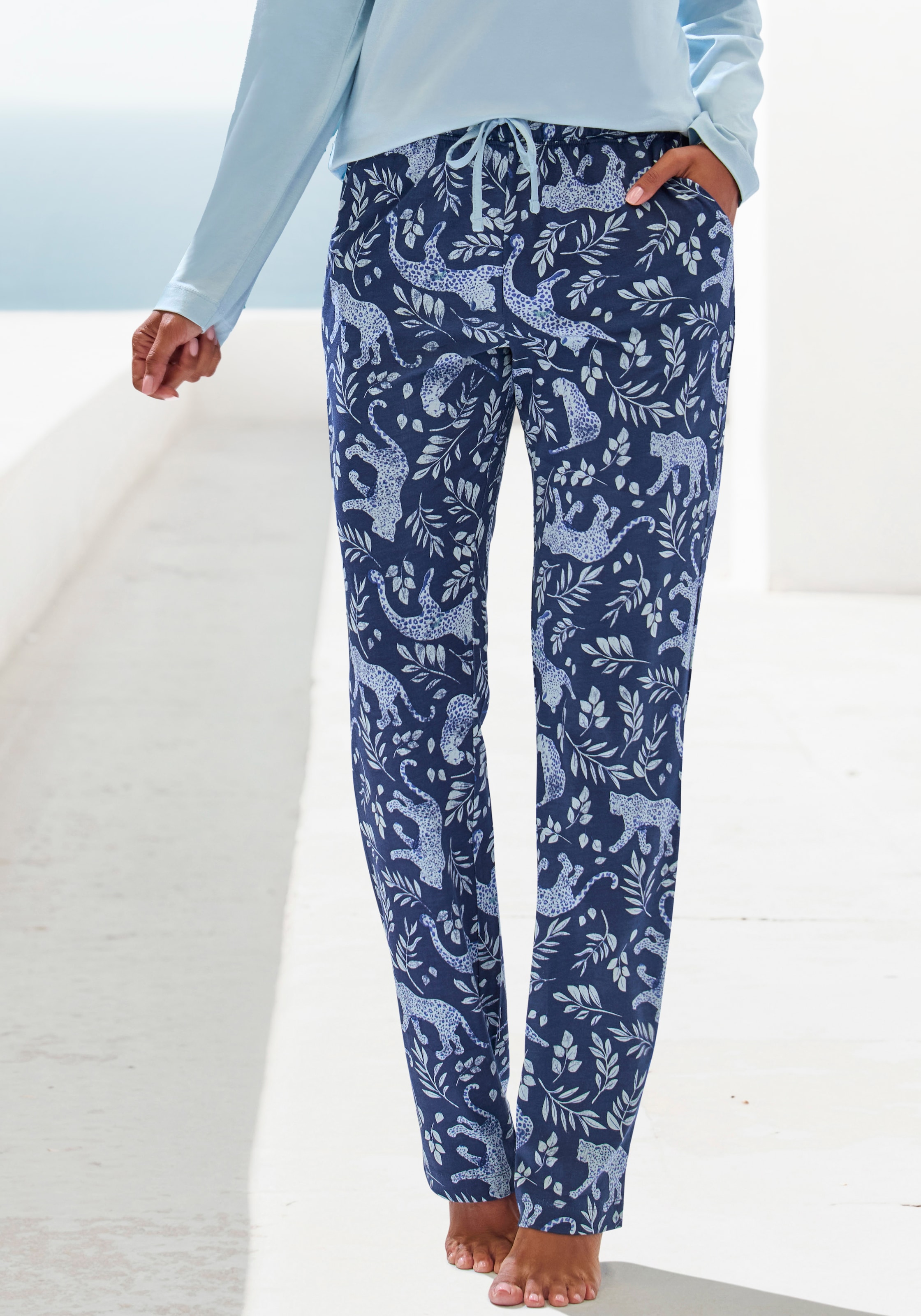 Image of Vivance Dreams by Lascana Pyjamahose mit Eingrifftaschen