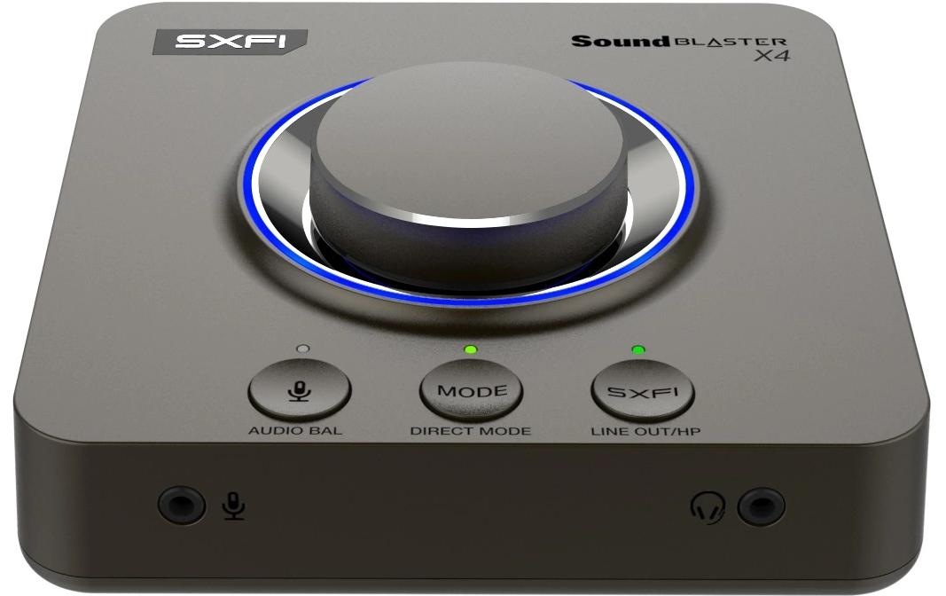 Creative Carte son USB »SoundBlaster X4« PC-Mac
