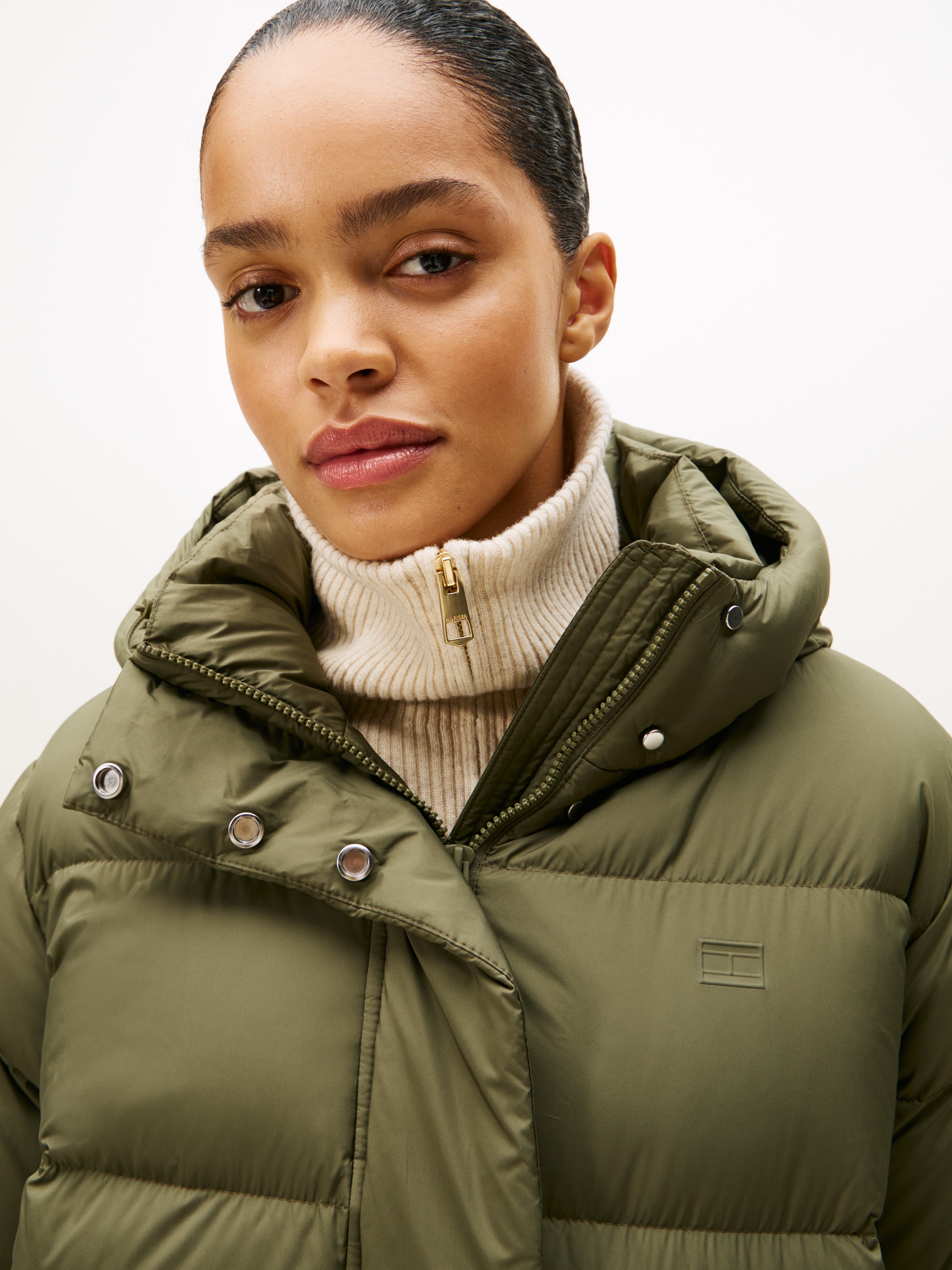 Tommy Hilfiger Steppjacke »MODERN DOWN REG JACKET« mit Kapuze