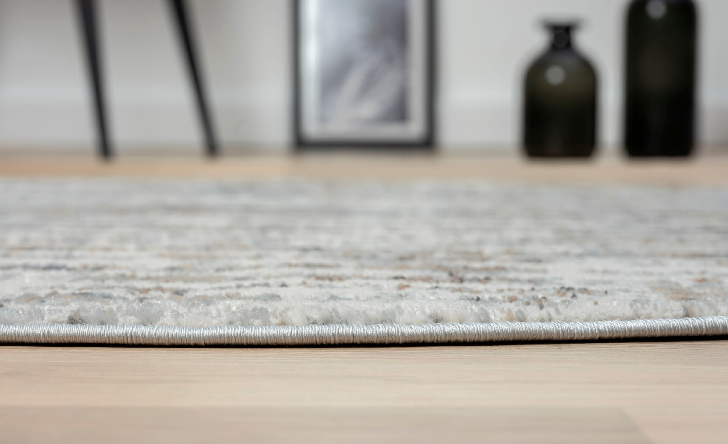 Myflair Möbel & Accessoires Teppich »My Soul«, rund, 8 mm Höhe, Kurzflor, Scandi-Design, besonders weich durch Microfaser
