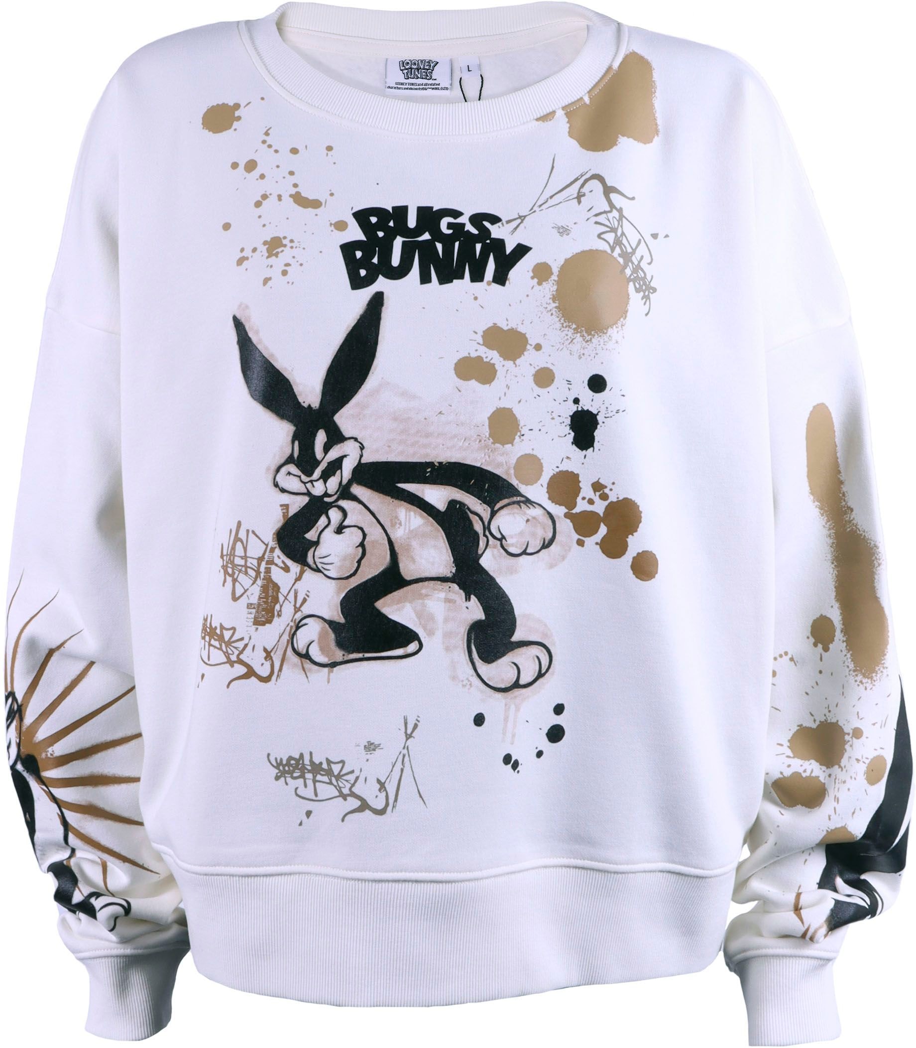Capelli New York Sweatshirt »Bugs Bunny«, mit Allover-Muster