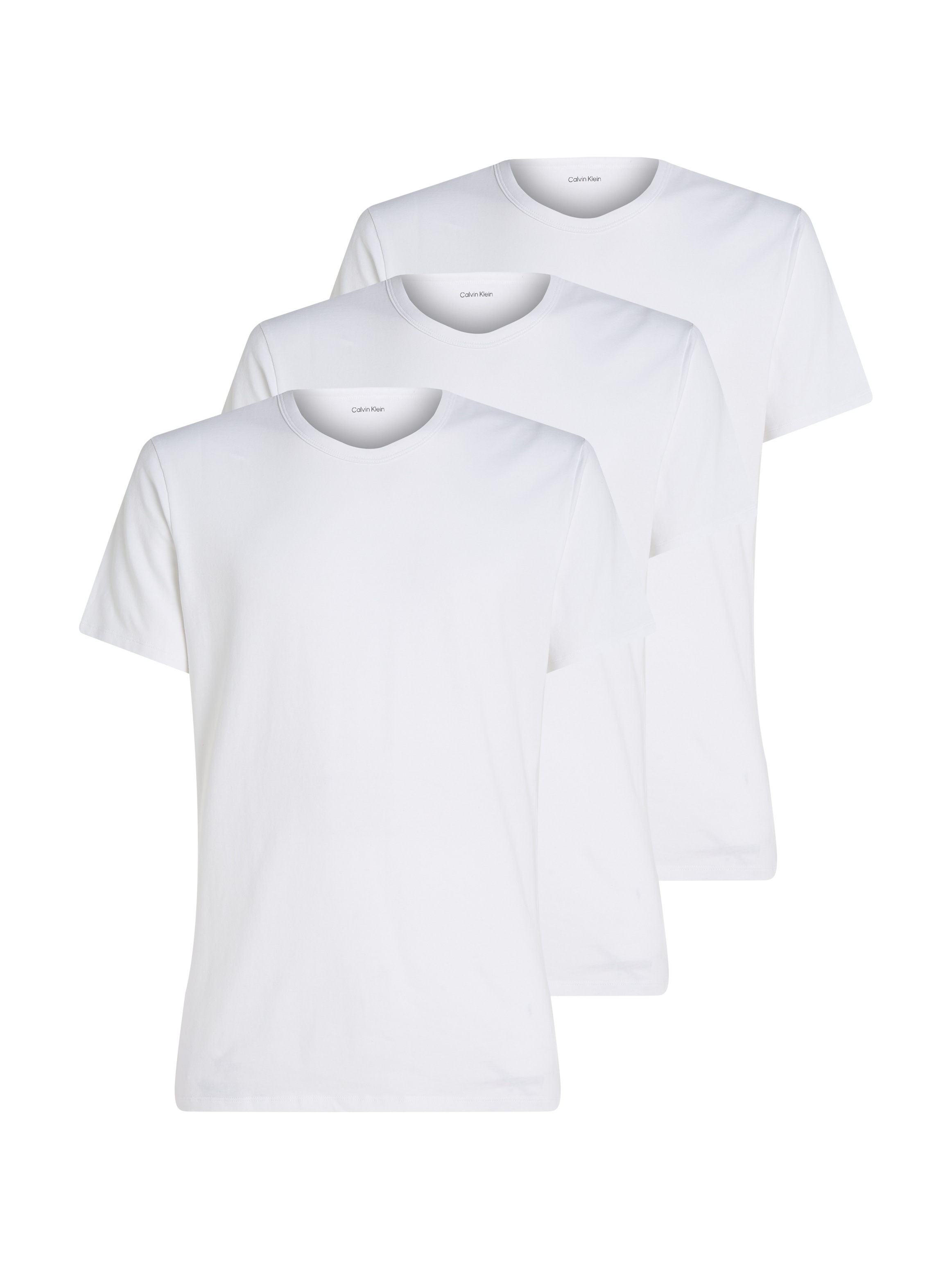 Image of Calvin Klein Underwear T-Shirt "SHORT SLEEVE CREW NECK 3PK" Packung, 3er-Pack, 3 Stk. mit Logo am Saum