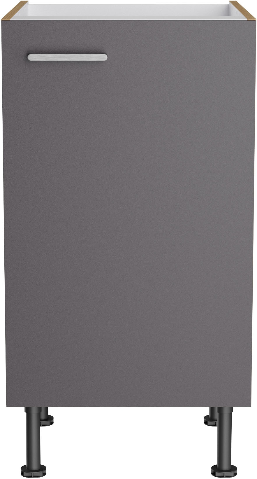 KOCHSTATION Meuble évier »KS-Lucy« Breite 45 cm, mit 1 Tür, höhenverstellbare Füsse, Soft-Close