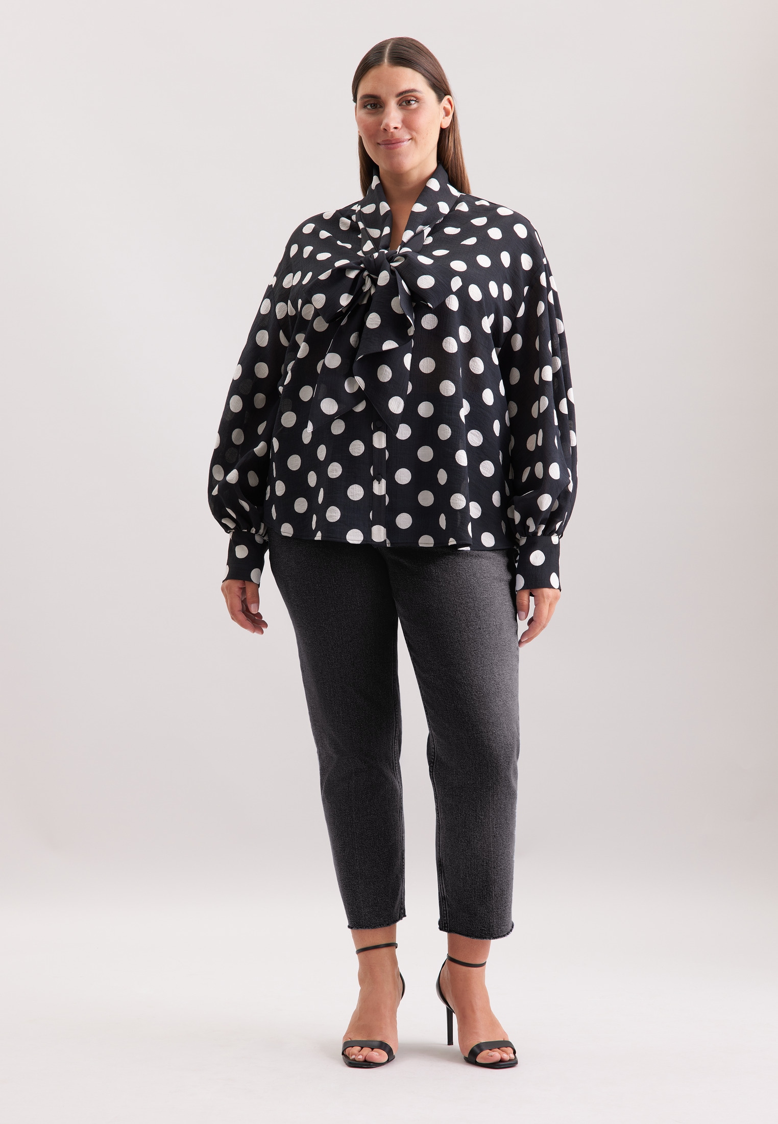 seidensticker Rüschenbluse »Schwarze Rose« 1/1 Druck