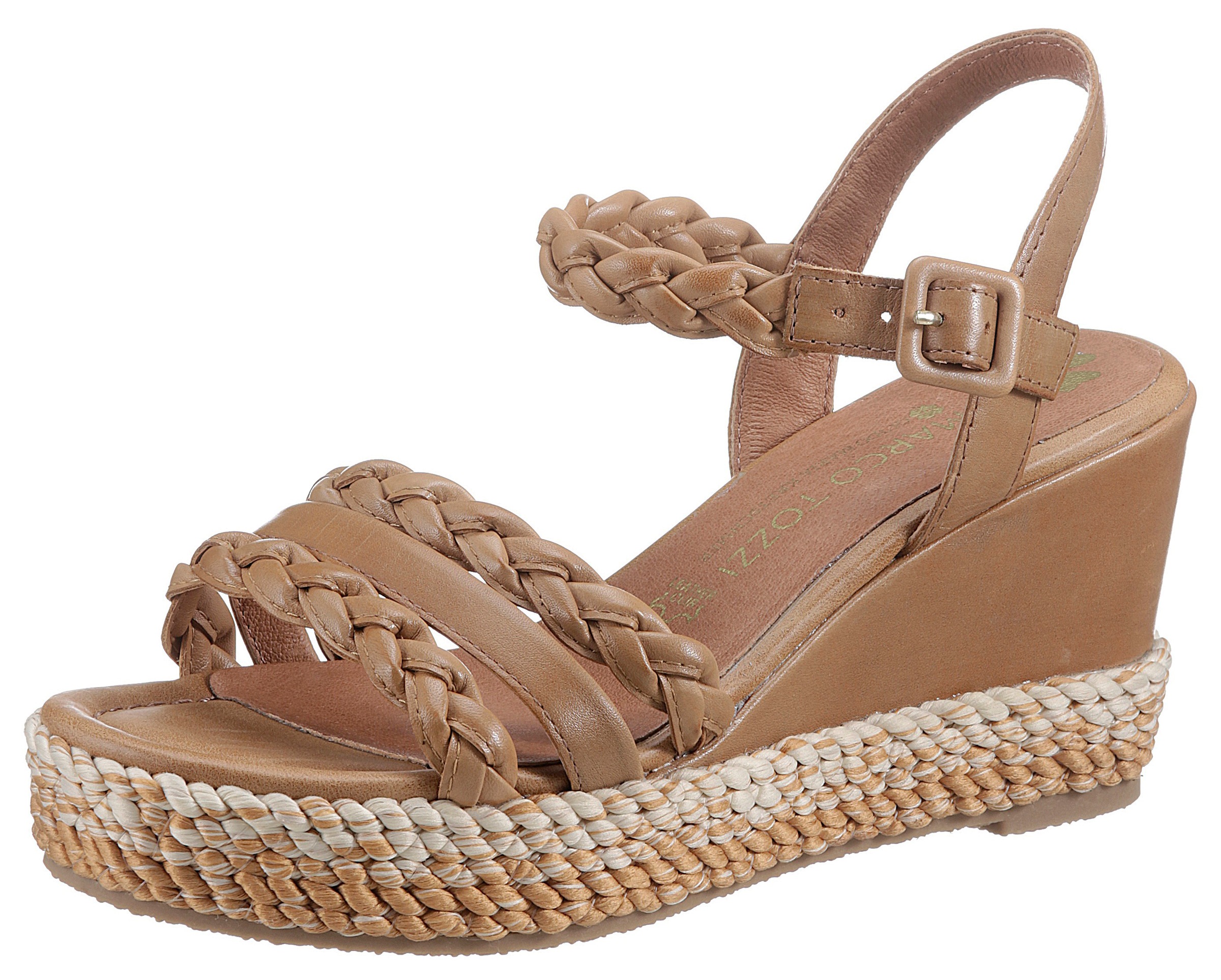 Image of MARCO TOZZI by GMK Keilsandalette, mit schöner Flechtung bei Ackermann Versand Schweiz