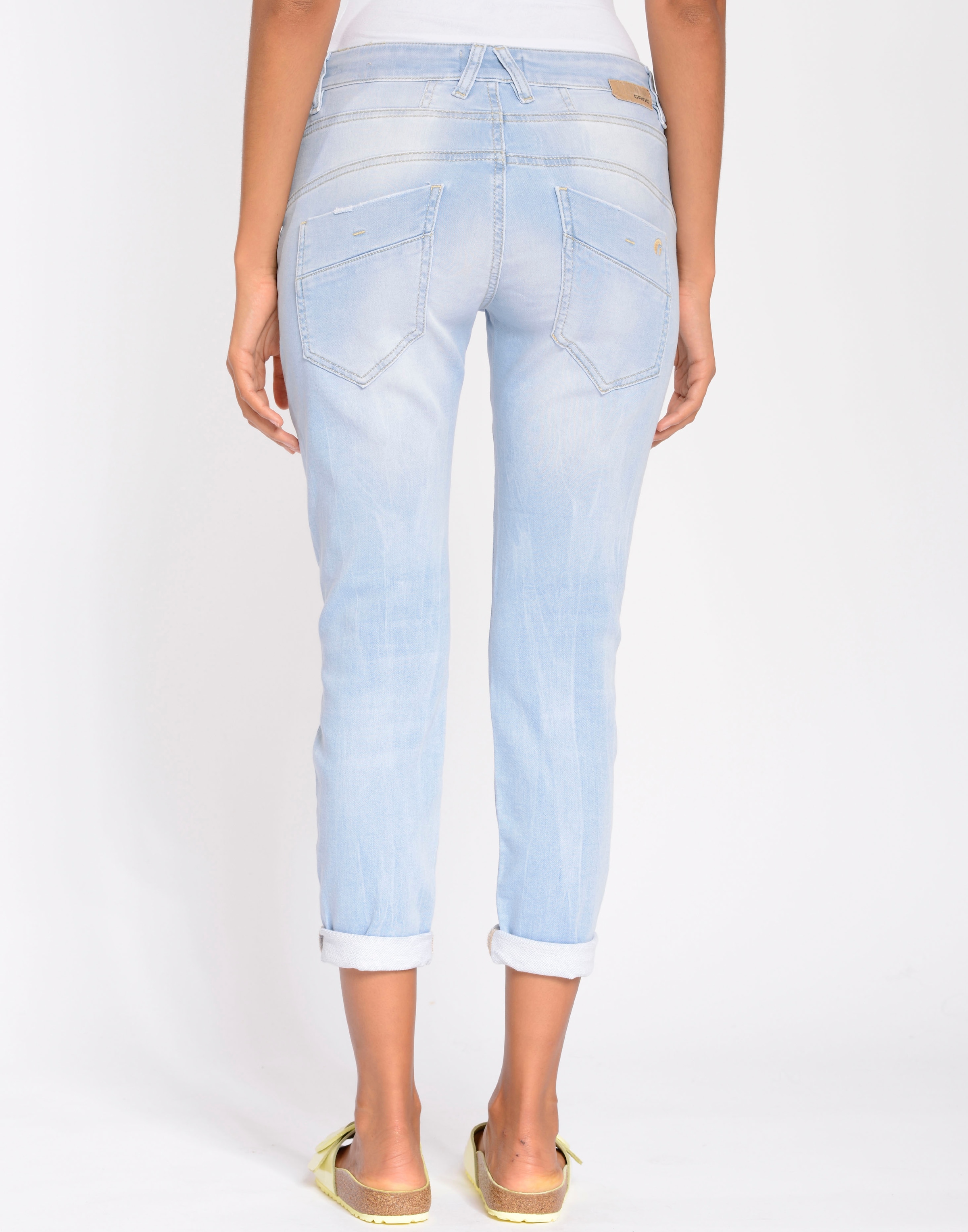 GANG 7/8-Jeans »94GERDA CROPPED«, mit tiefsitzenden Gesässtaschen