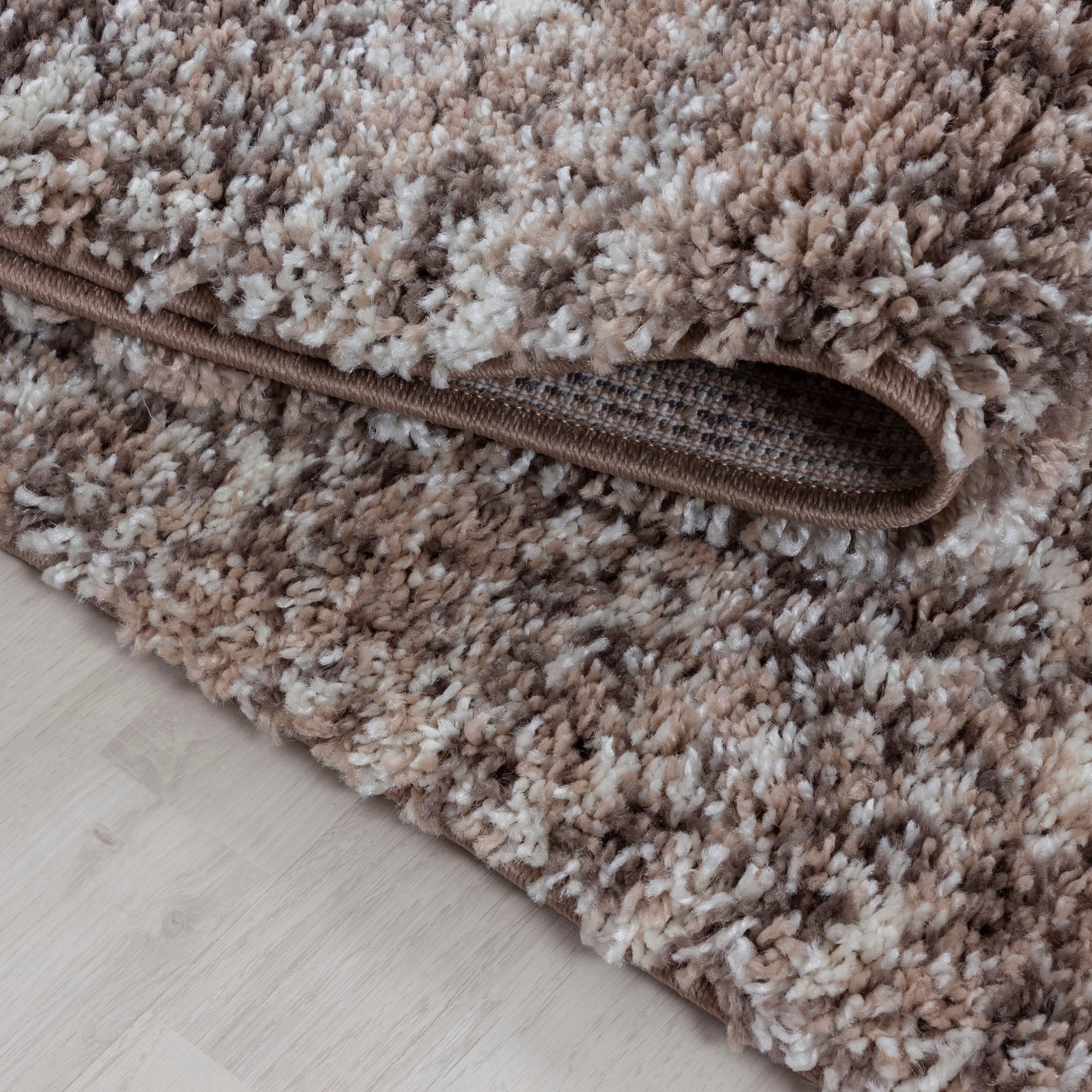 Ayyildiz Teppiche Hochflor-Teppich »Enjoy Shaggy«, rechteckig, 50 mm Höhe, auch als Läufer, Shaggy, Langflor, meliert, Wohnzimmer