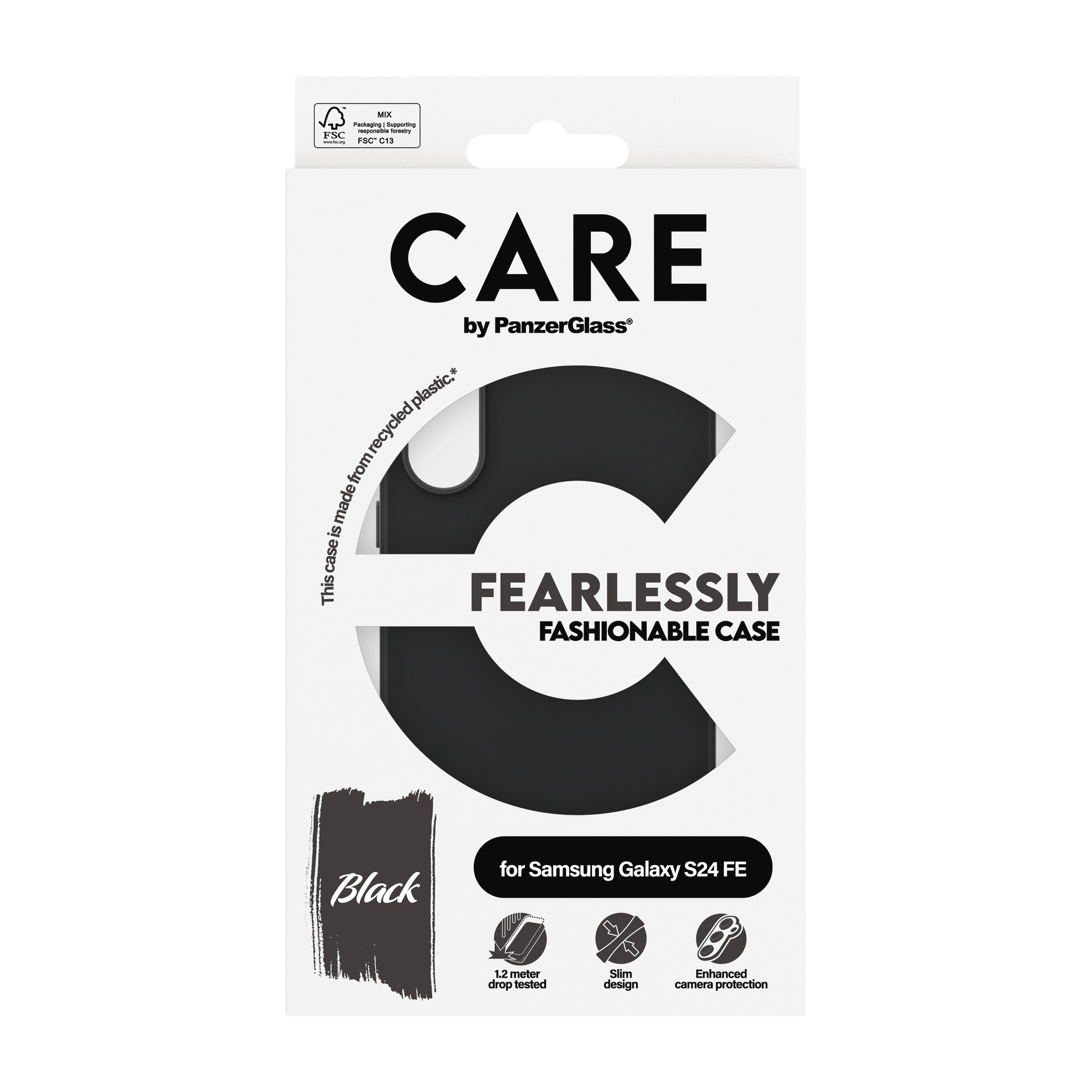 CARE by PanzerGlass Handyhülle »Fearlessly Fashionable Case«, Backcover, Schutzhülle, Handyschutzhülle, Case, Schutzcase, stossfest