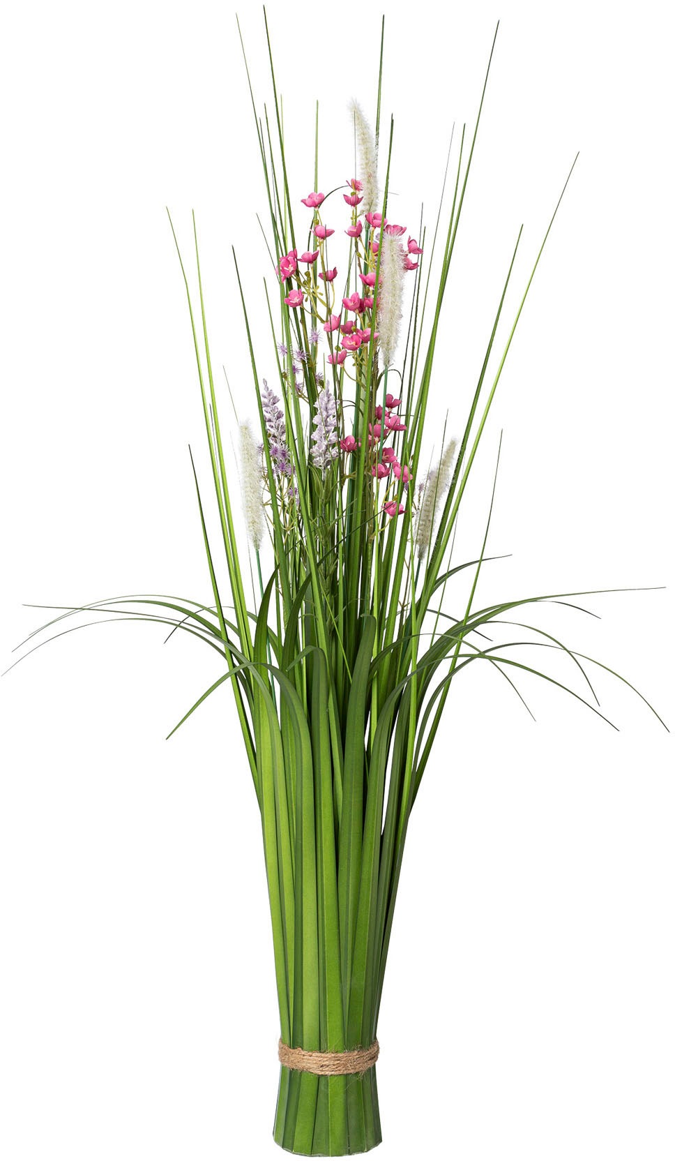 Image of Creativ green Kunstgras »Stehgras-Busch mit Blüten«, (1 St.) bei Ackermann Versand Schweiz