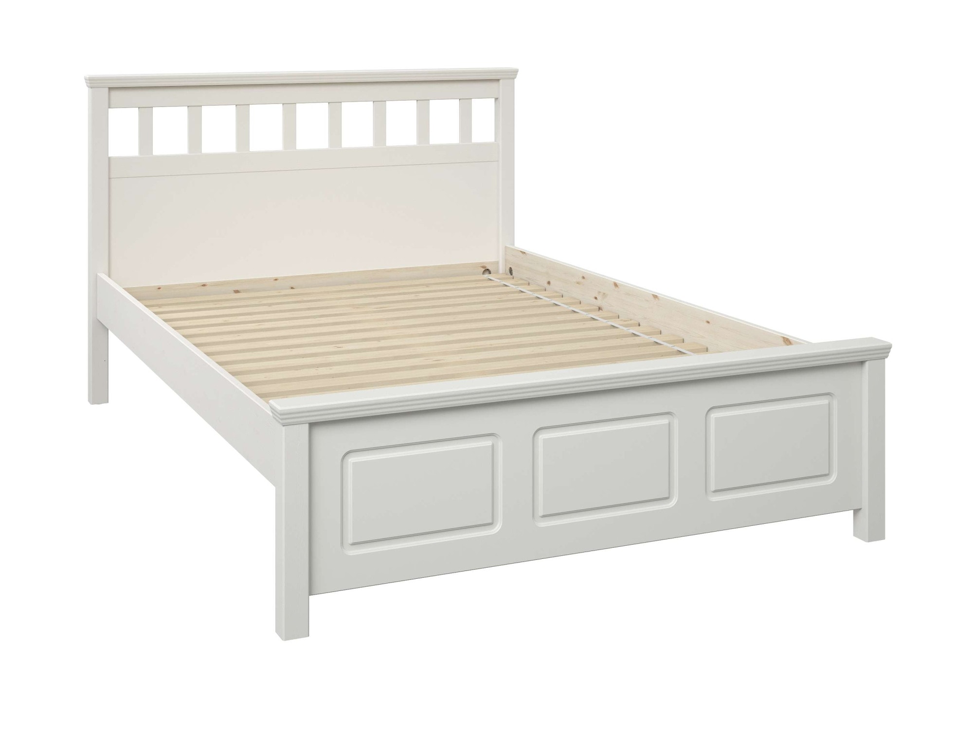 GOODproduct Lit »Tillian, Bettgestell, Doppelbett, Bettkasten optional, Made in EU« ,  aus massiver Kiefer in Kombination mit MDF, FSC®, inklusive Lattnerost