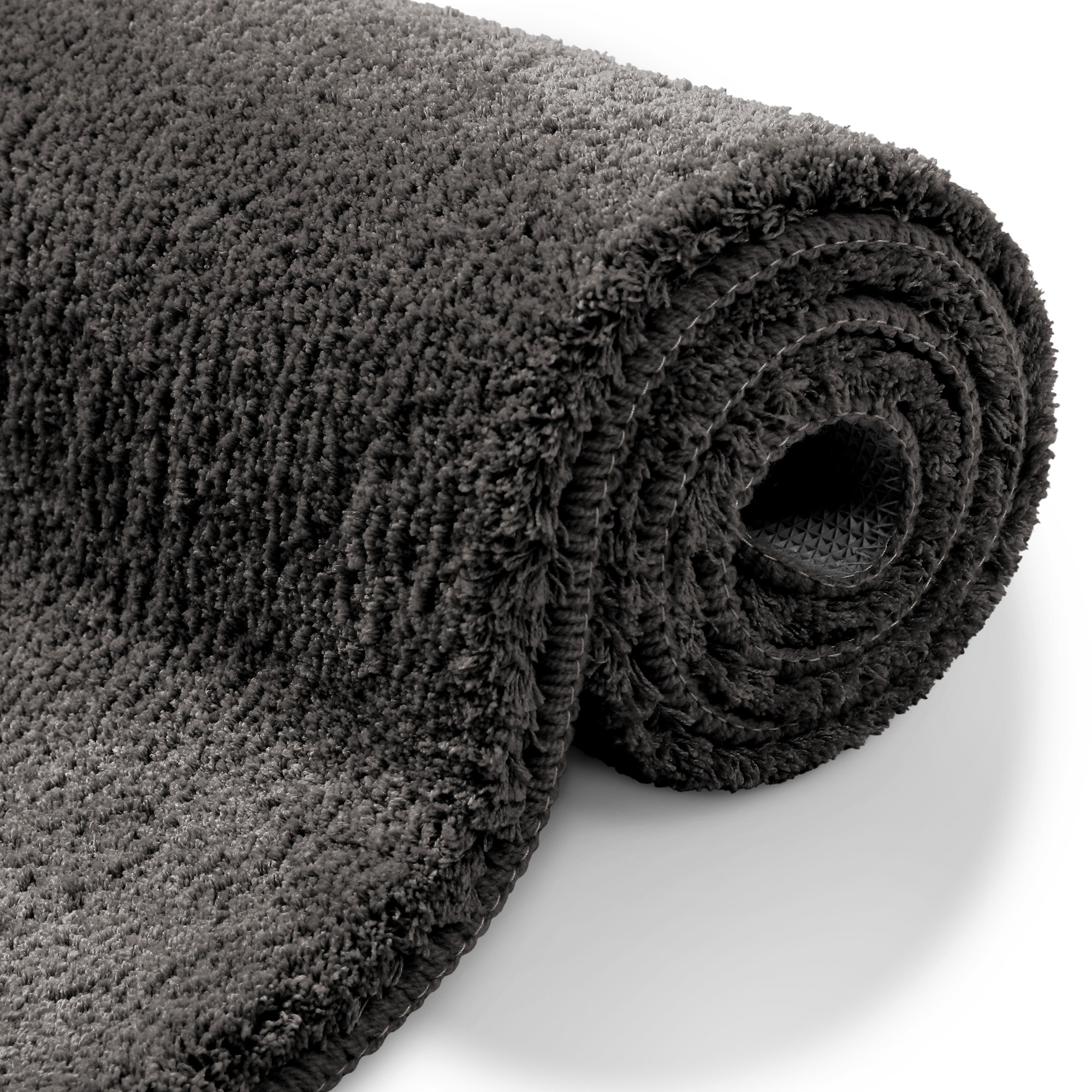 GOODproduct Tapis de bain »Neele« Höhe 20 mm Badteppich, getuftet, modern, Uni, antirutsch, flauschig, Hochflor