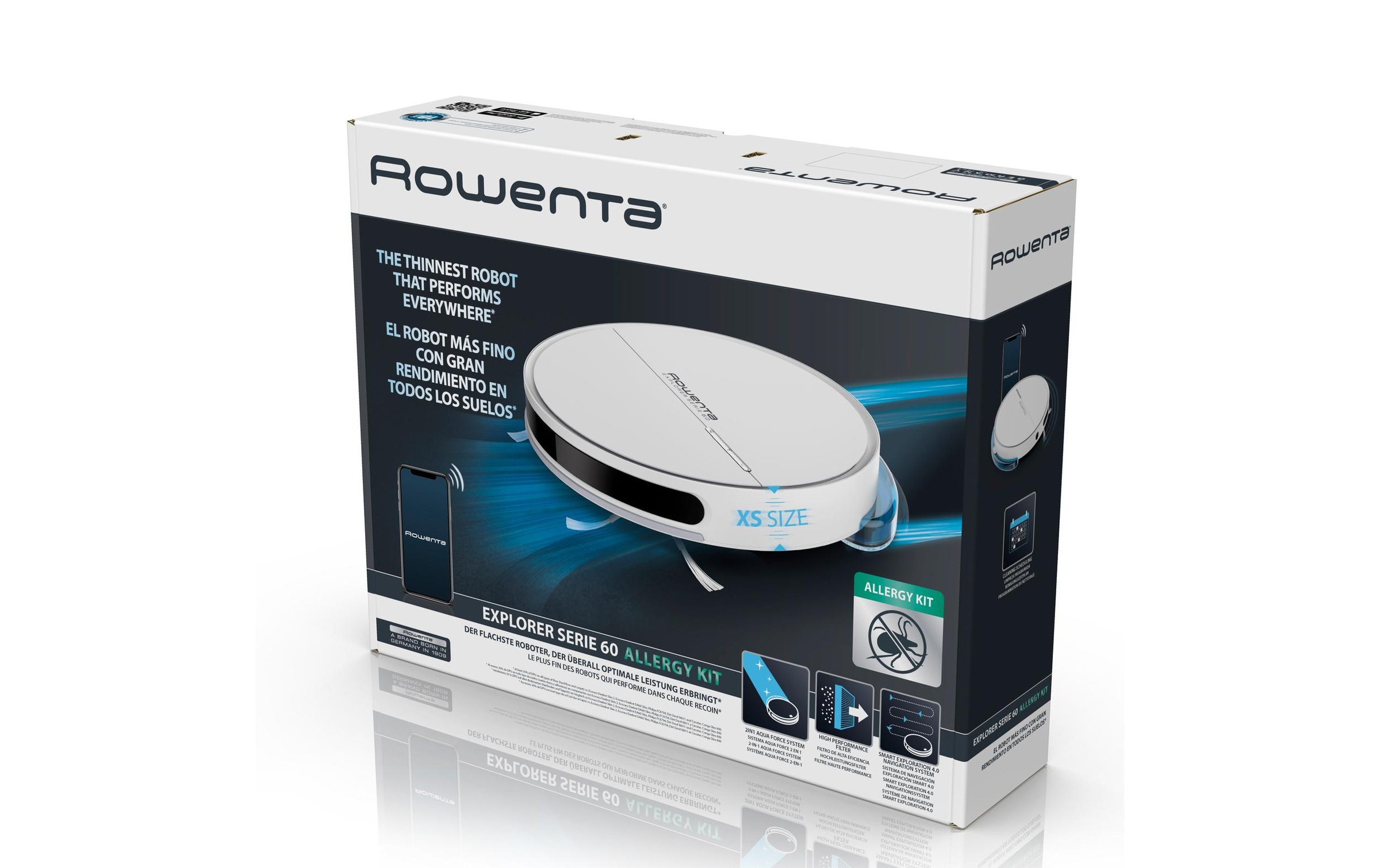 Rowenta Saugroboter »Explorer 60 Allergy Connect«