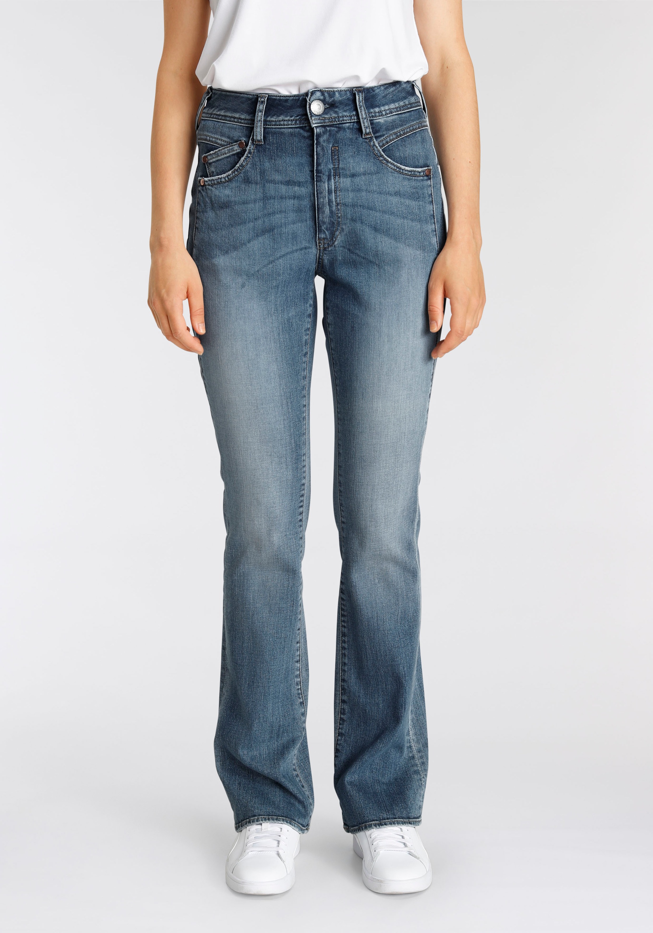 Image of Herrlicher High-waist-Jeans »GILA HI BOOT ORGANIC«, Bootcut bei Ackermann Versand Schweiz