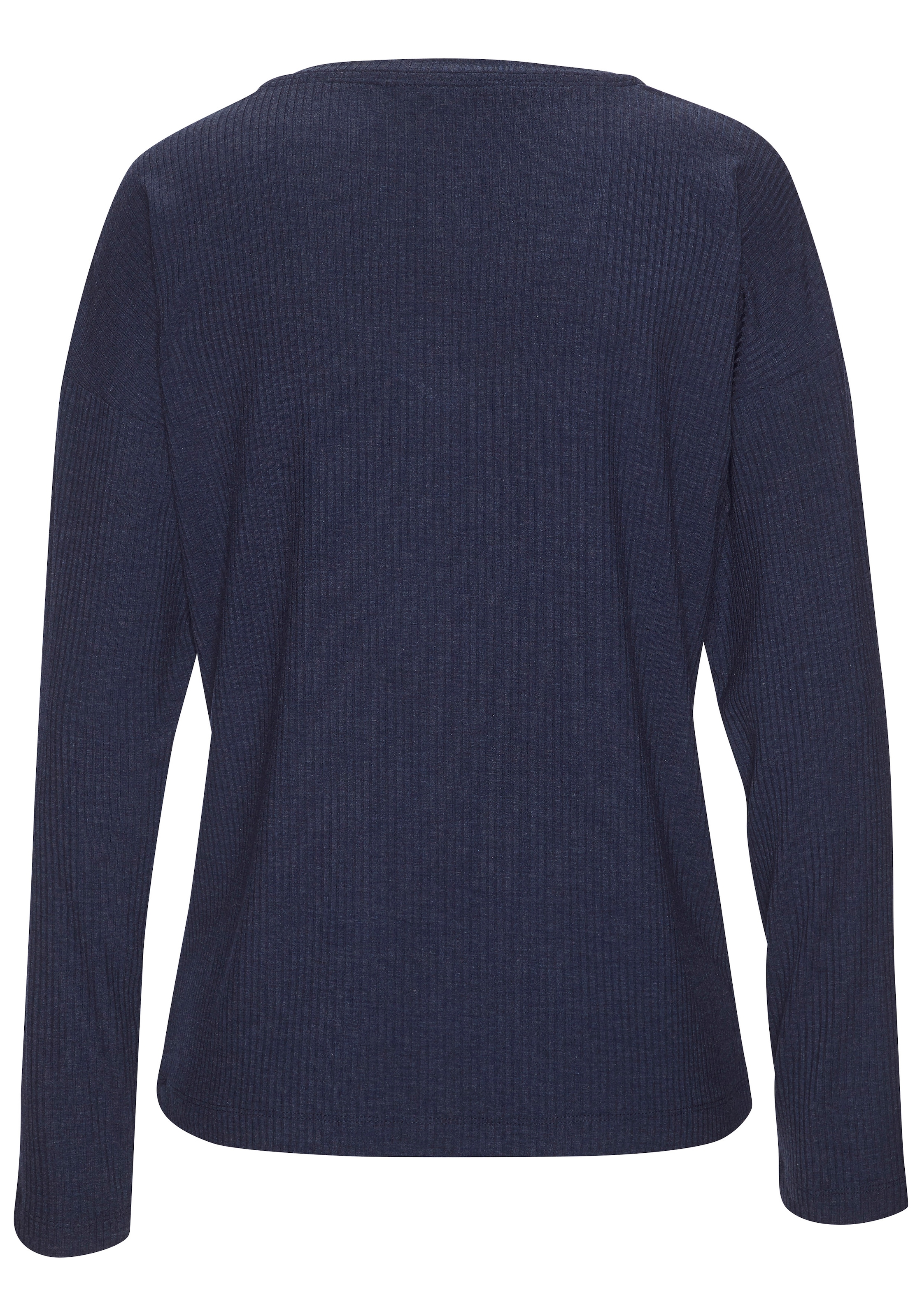 s.Oliver Haut de pyjama aus weicher Rippqualität