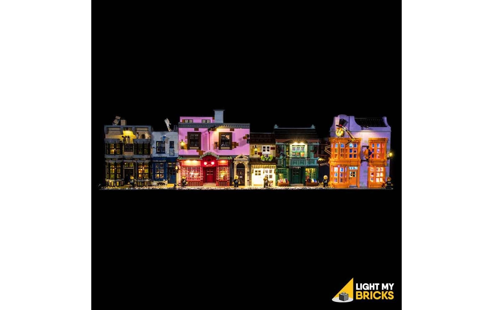 Konstruktionsspielsteine »LEGO Diagon Alley #75978 Light Kit«, (144 St.)