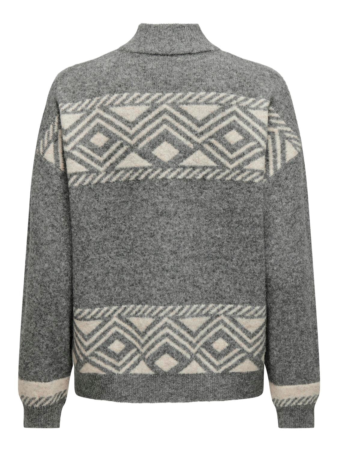 ONLY Stehkragenpullover »ONLVICTORIA L/S PULLOVER KNT NOOS«