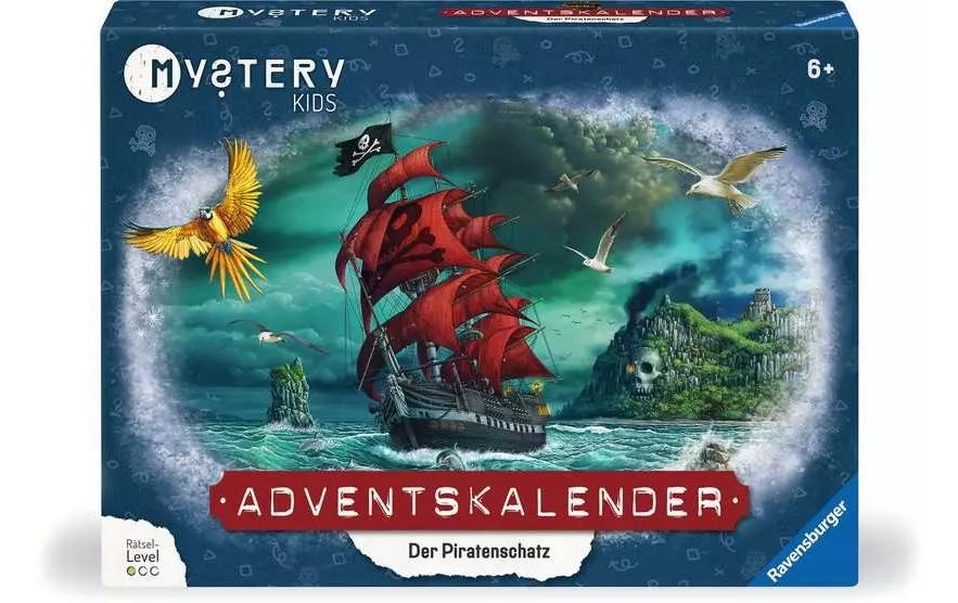 Adventskalender »Der Piratenschatz«, ab 6 Jahren