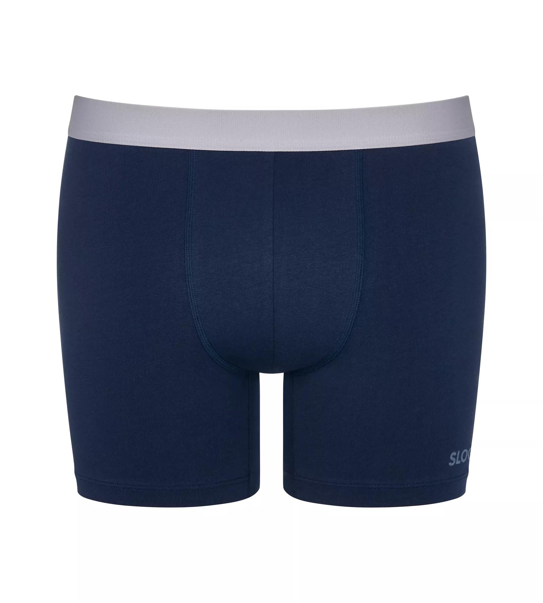 sloggi Boxer »Men GO ABC 2.0« 2er Pack,  längeres Bein, Baumwollmix, weich, elastischer Bund