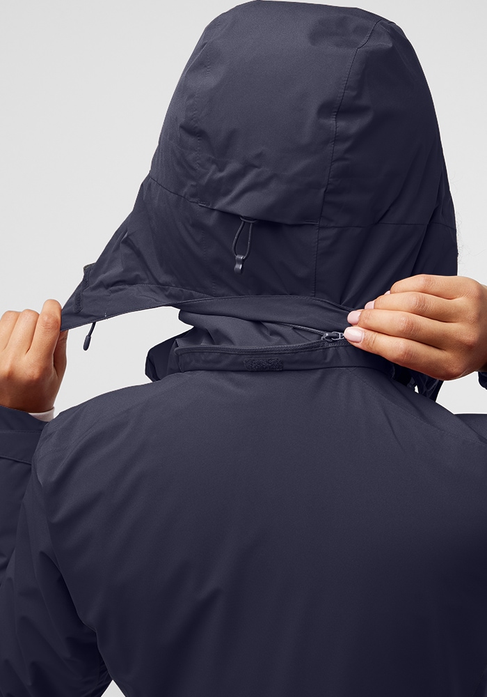 Jack Wolfskin 3-in-1-Funktionsjacke »HUNBERG 3IN1 JKT W«, mit Kapuze