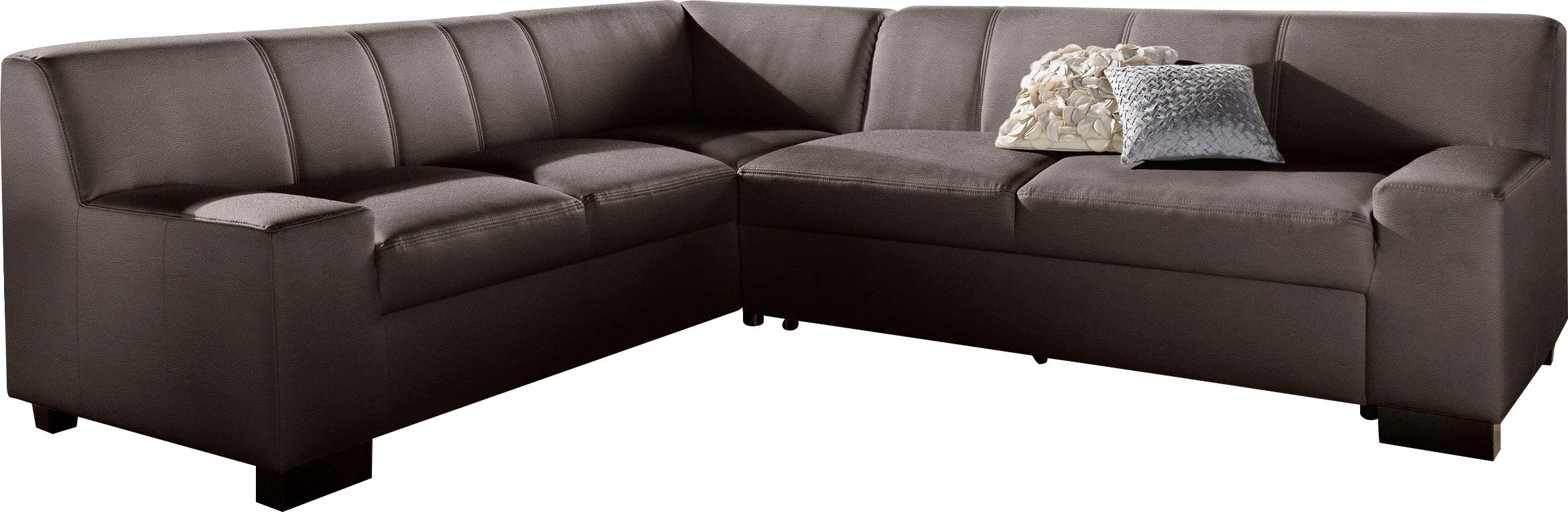 DOMO collection Ecksofa »Norma Top L-Form«, wahlweise mit Bettfunktion