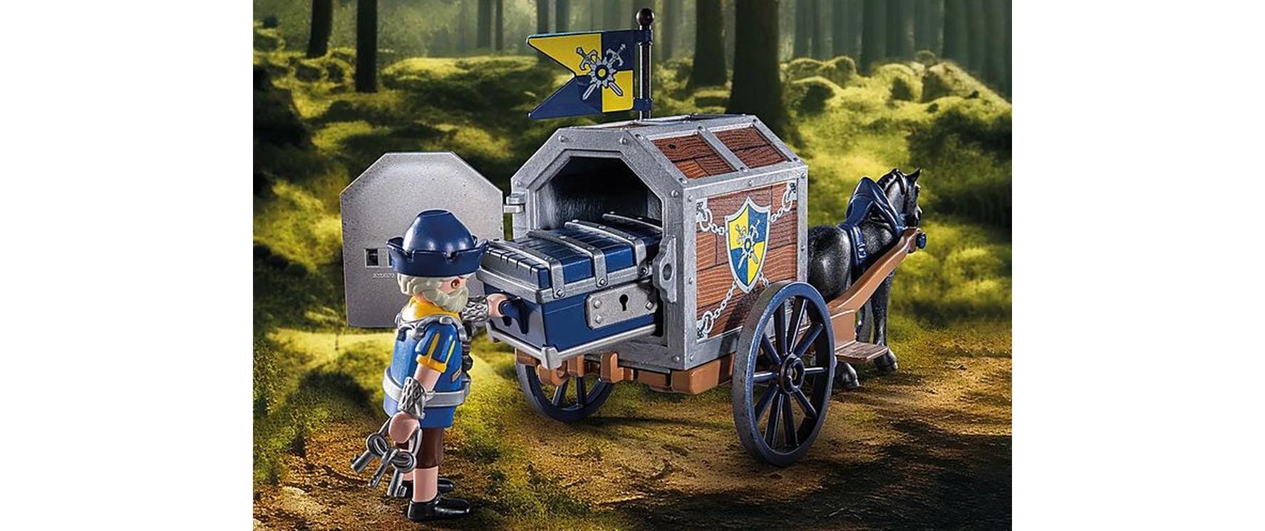 Playmobil® Briques de jeu »Novelmore Überfall auf Transportwagen 71484«