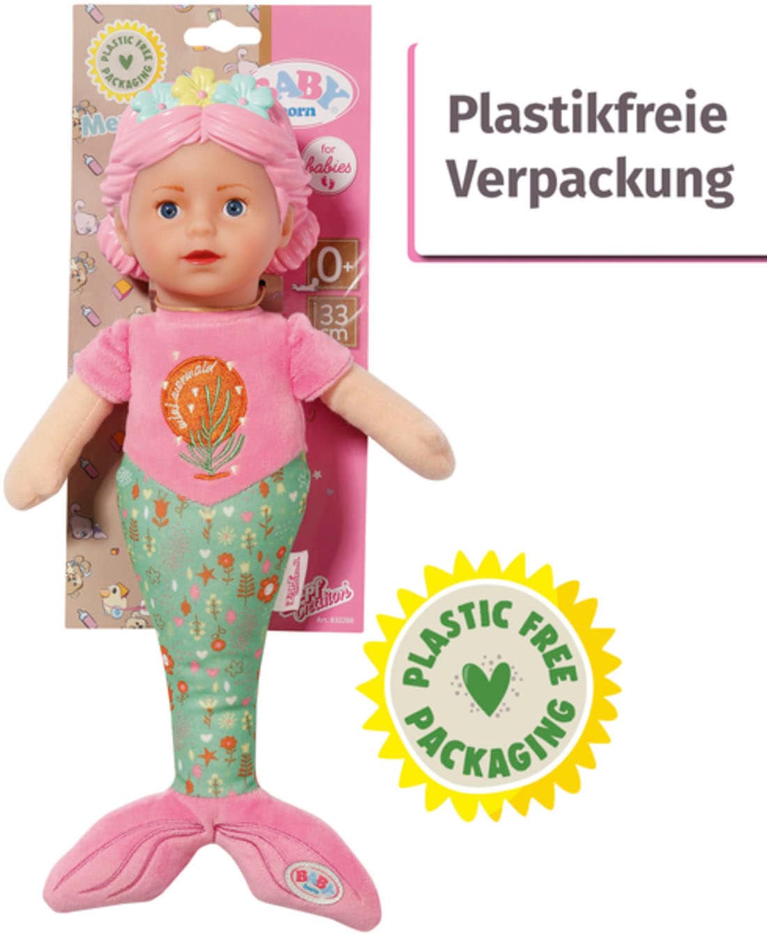 Baby Born Meerjungfrauenpuppe »Meerjungfrau for babies, 33 cm«